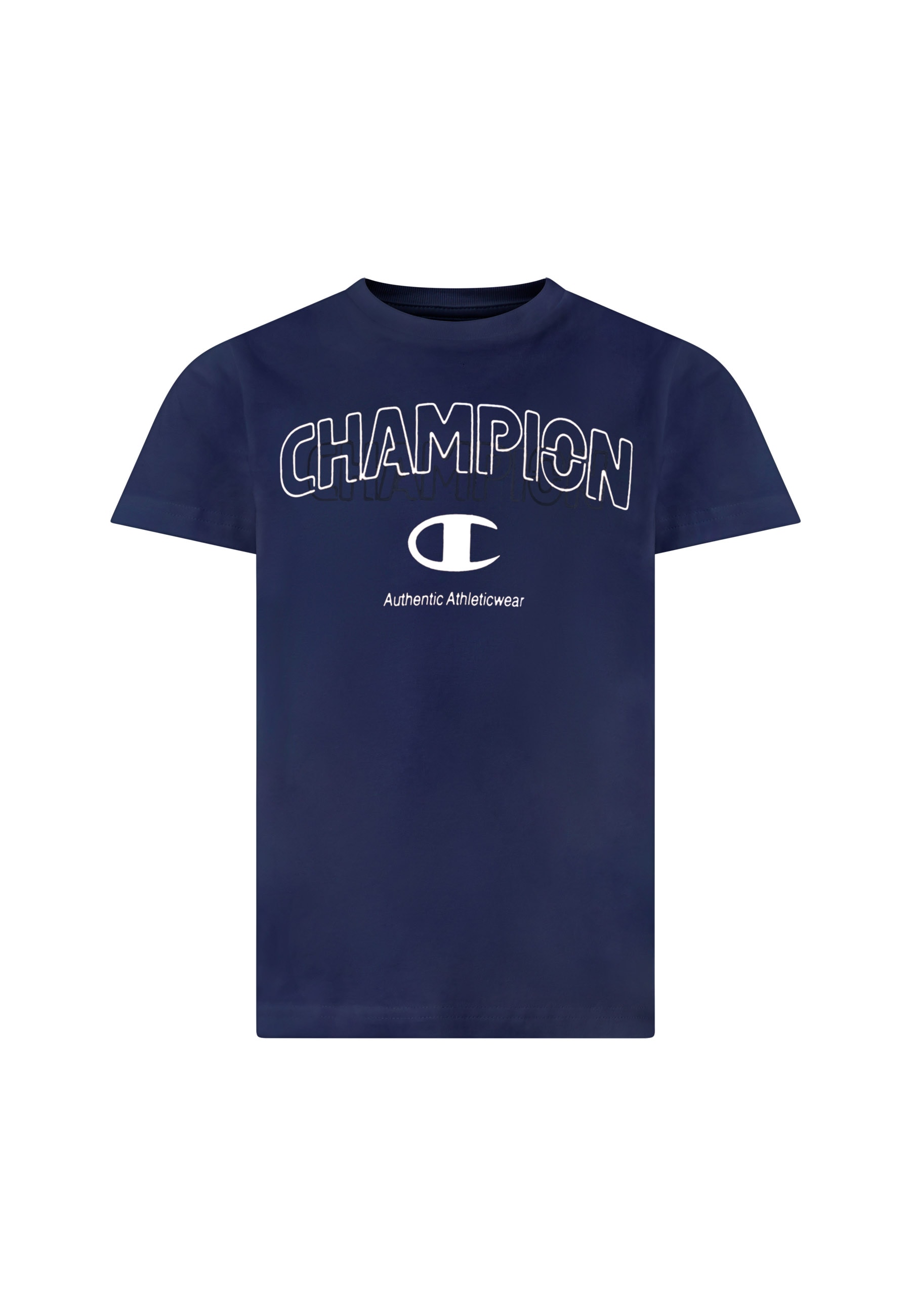 Champion T-Shirt »Graphic T-Shirt« 1 tlg. für Kinder, sportlicher Stil, Kurzarm, für sportliche Aktivitäten
