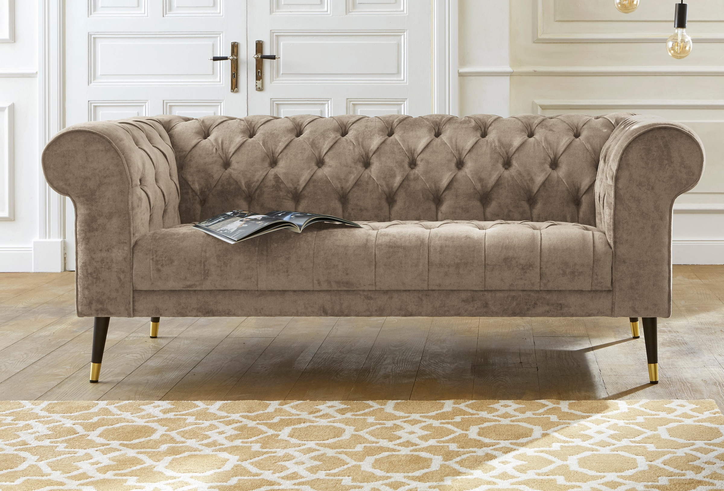Home affaire Chesterfield-Sofa »Tinnum«