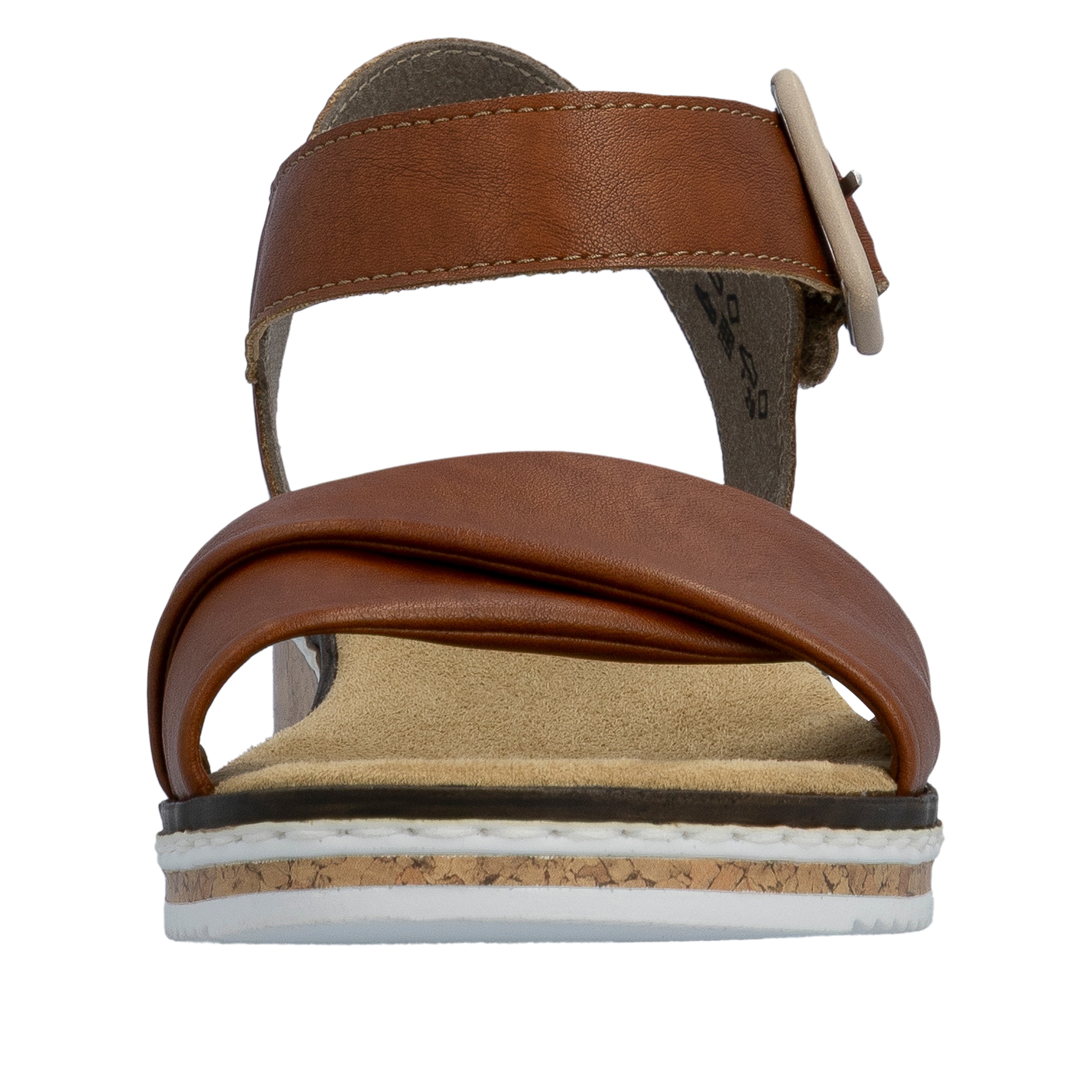 Rieker Sandalette  Keilsandale, Sommerschuh, Urlaubsschuh mit Klettriemchen