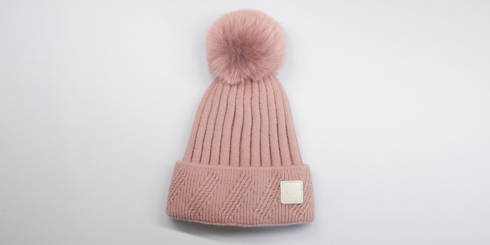 chillouts Bonnet à pompon mit elastischem Bündchen