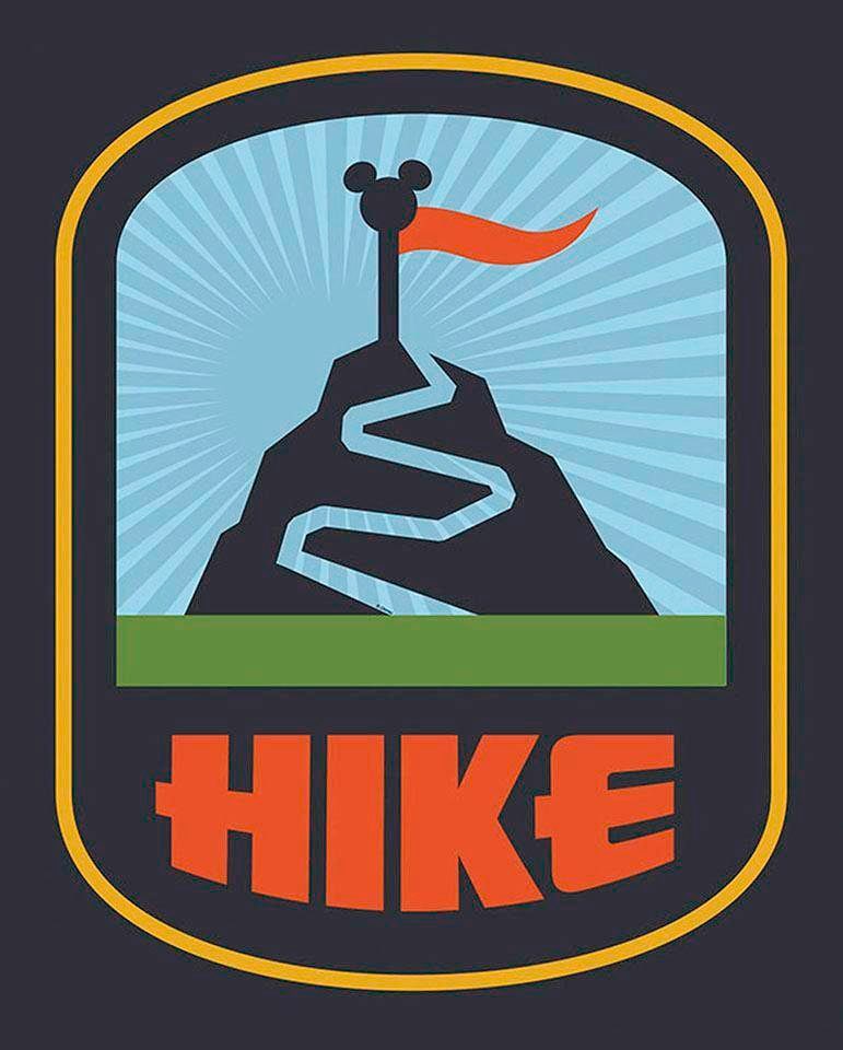 Komar Bild »Mickey Mouse Hike« Disney 1 Stk. tlg. Wandbild zur Dekoration im Kinderzimmer - ohne Rahmen