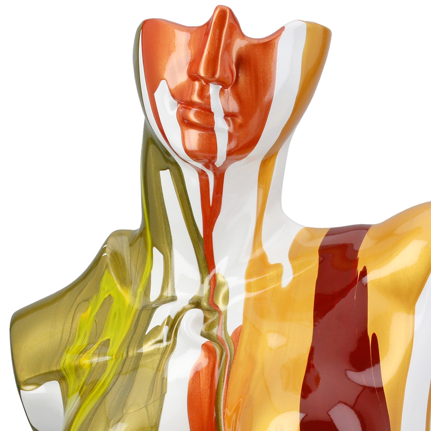 Casablanca by Gilde Dekoobjekt »Skulptur Frau Bella mehrfarbig H. 52 cm«