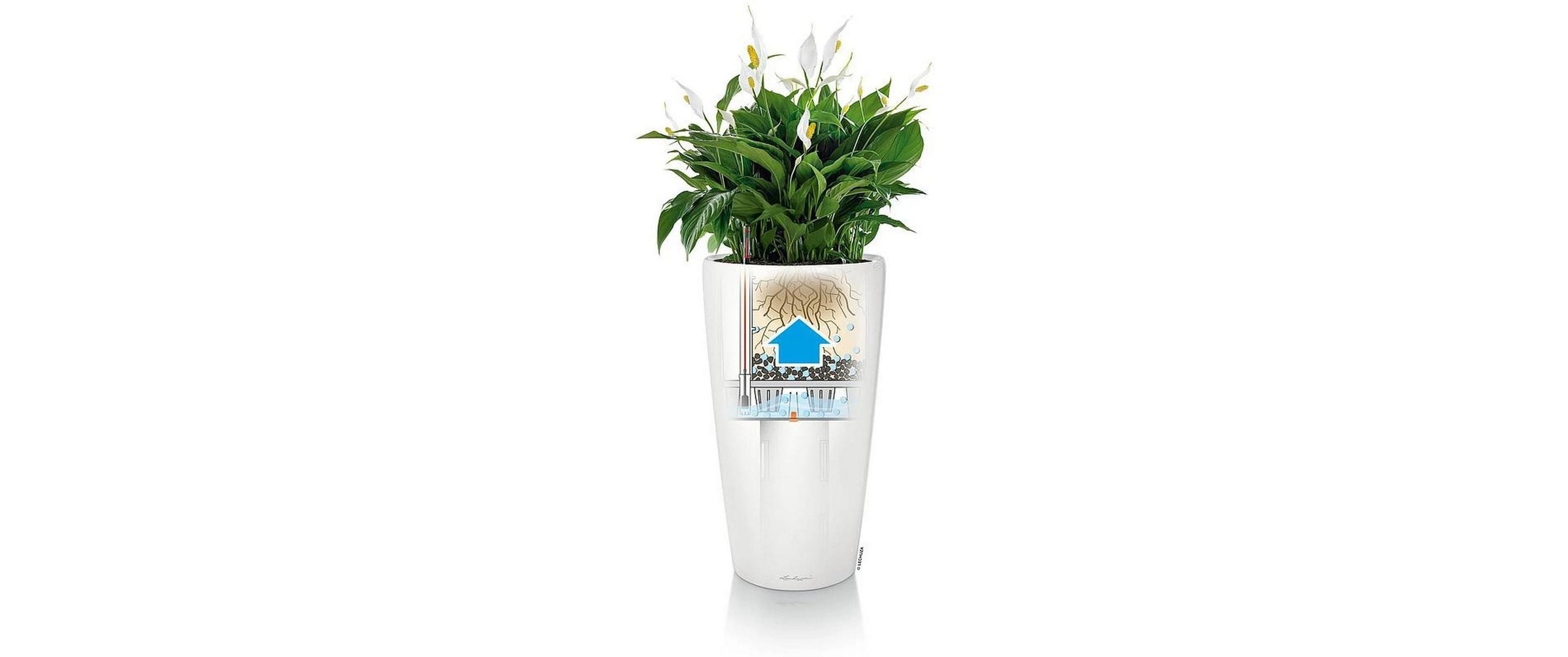  Pot de fleurs »Lechuza RONDO Premium 40«