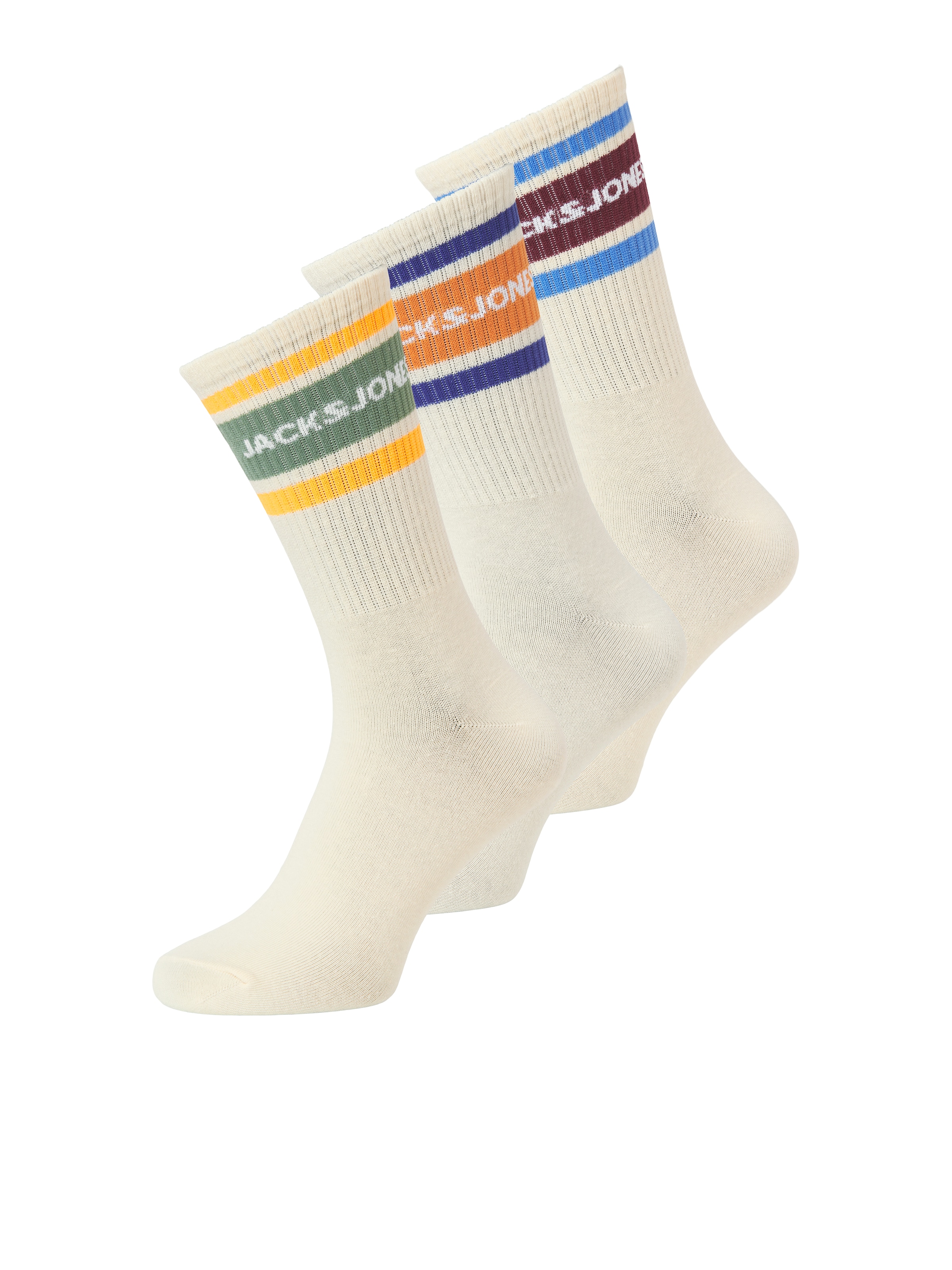 Jack & Jones Chaussettes de loisirs »JACNICE TENNIS SOCKS 3 PACK SN« 3 Couple tlg.