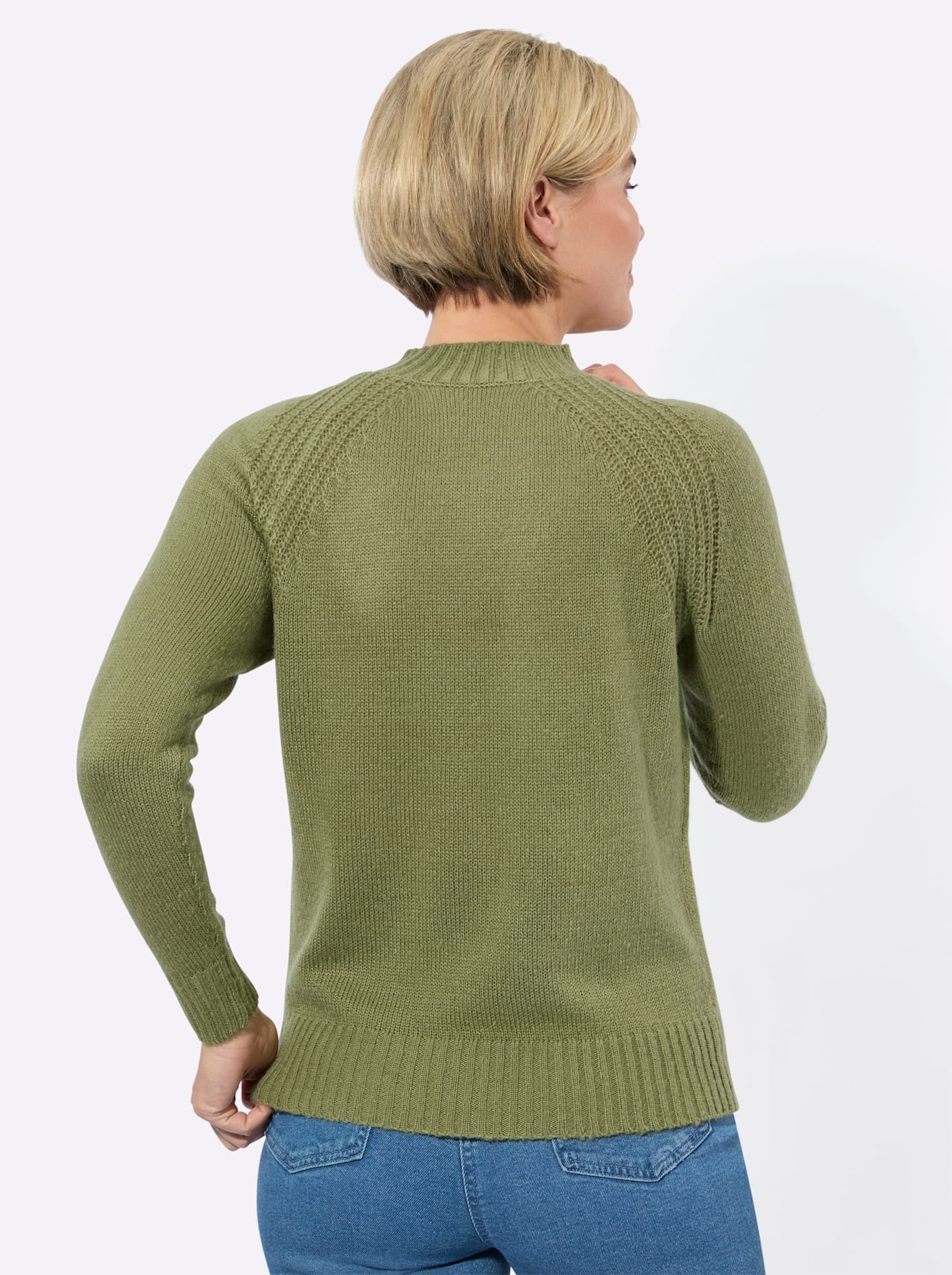 Classic Basics Pull à col montant »Stehkragen-Pullover«