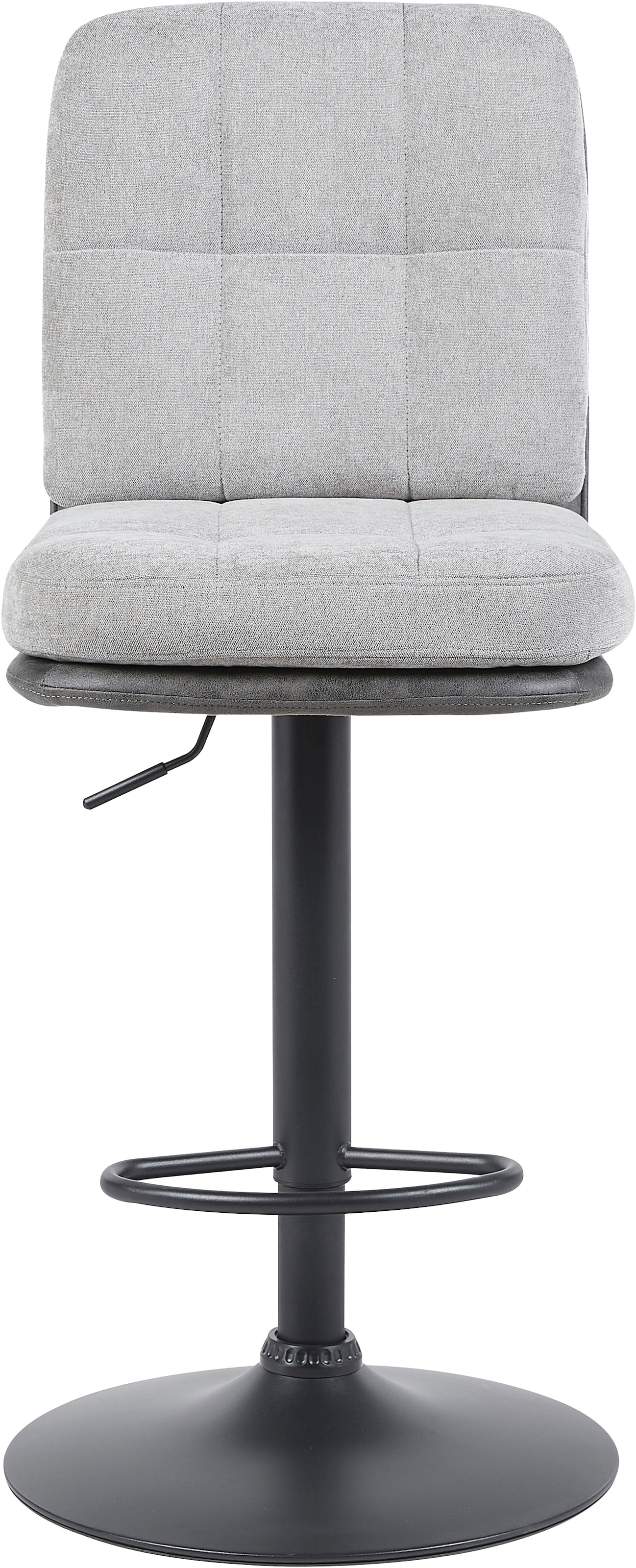 HELA Tabouret de bar »VILA« Ensemble, 2 cuis tlg. 360° drehbar, höhenverstellbar, Materialkombi