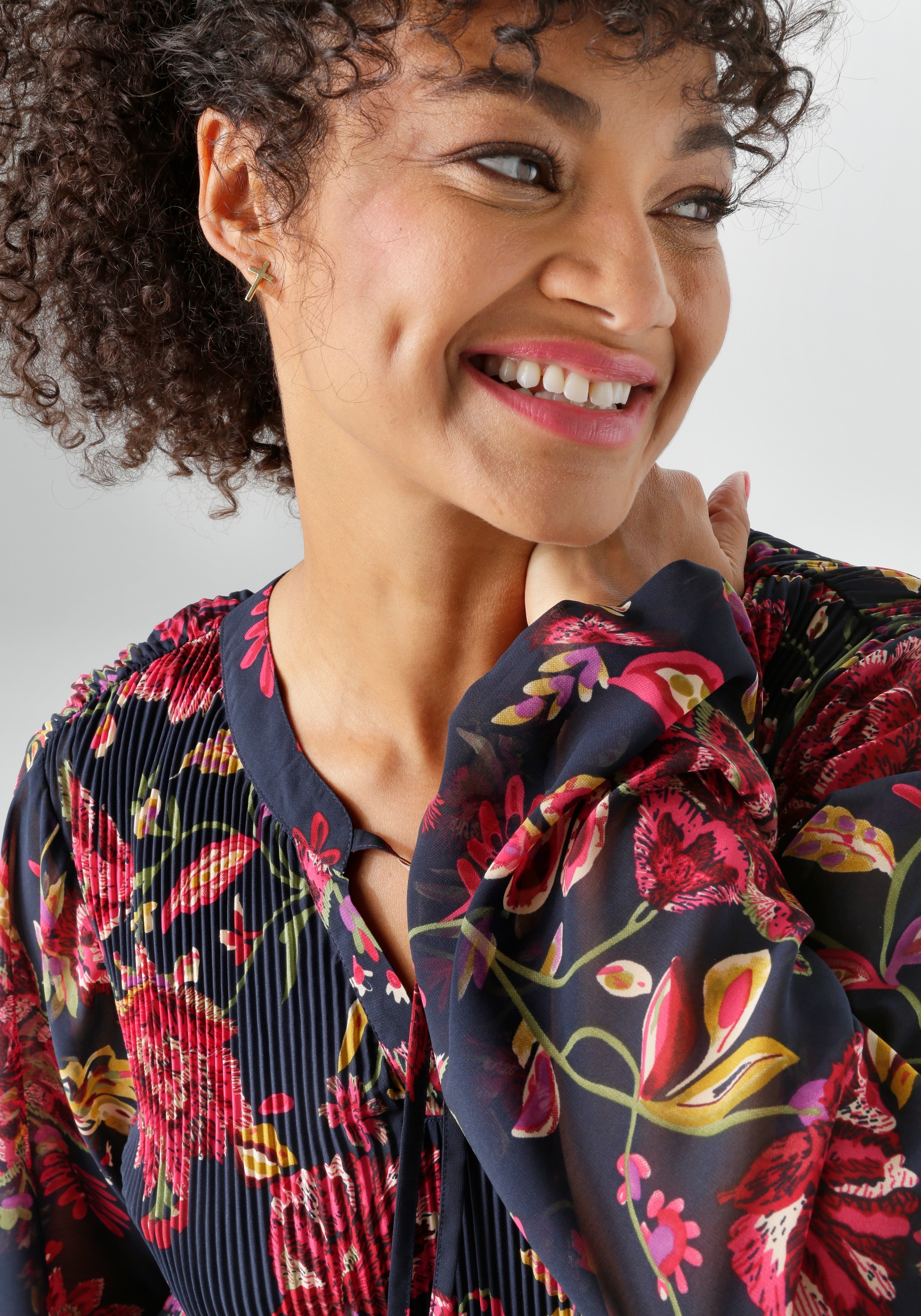 Aniston PLUS Robe d'été in Alloverprint - NEUE KOLLEKTION