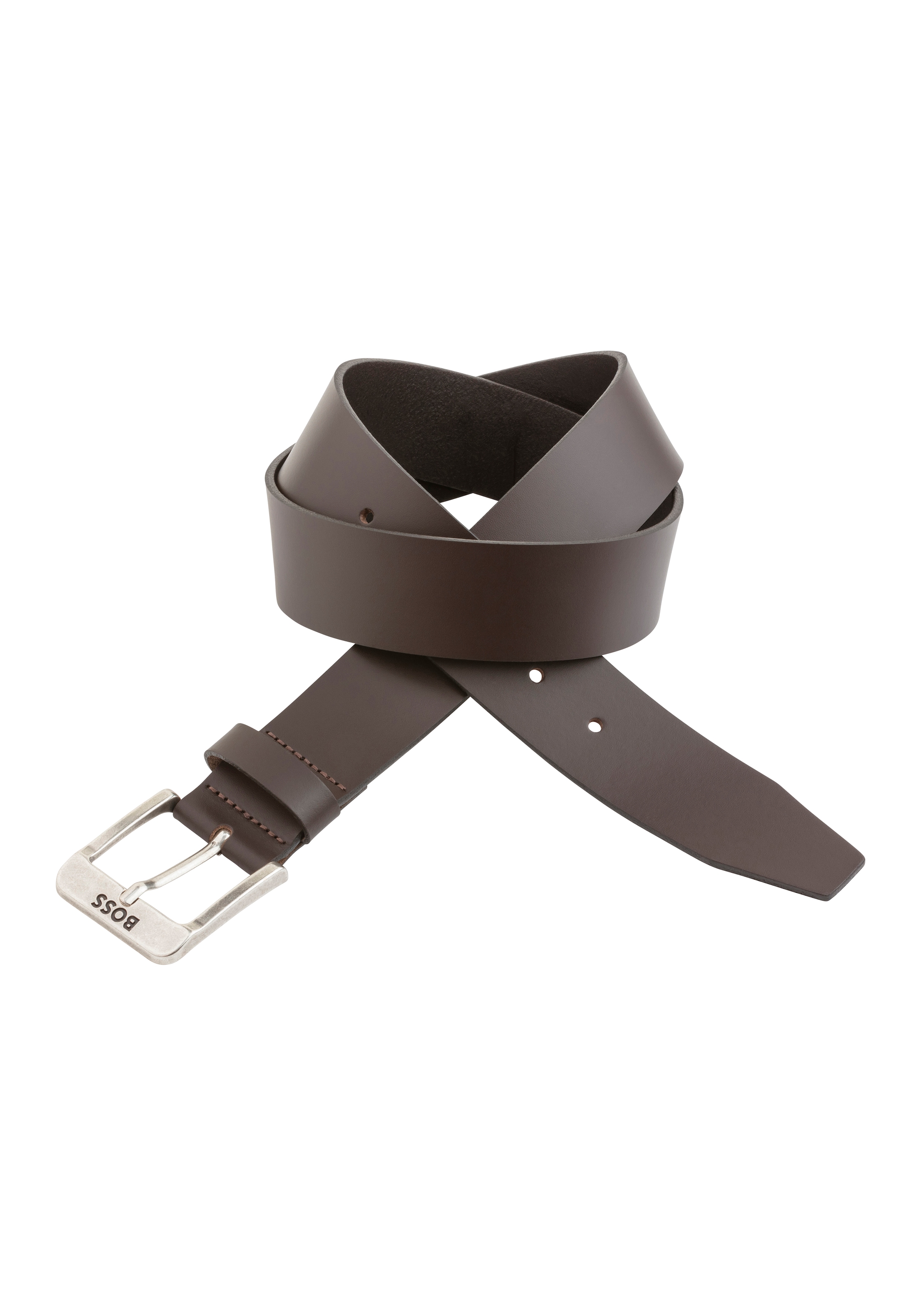 BOSS Ledergürtel »Jemio_Sz40« mit BOSS Schriftzug