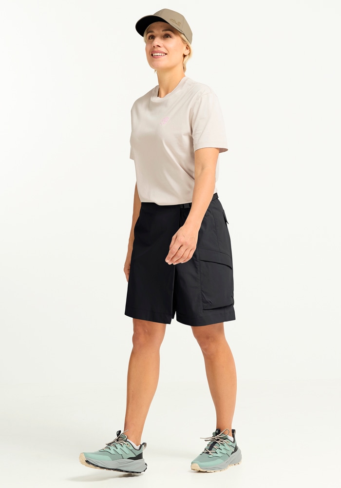 Jack Wolfskin Skort »MAHANI SKORT W« in Stretch-Qualität, relaxter Schnitt, mit Taschen