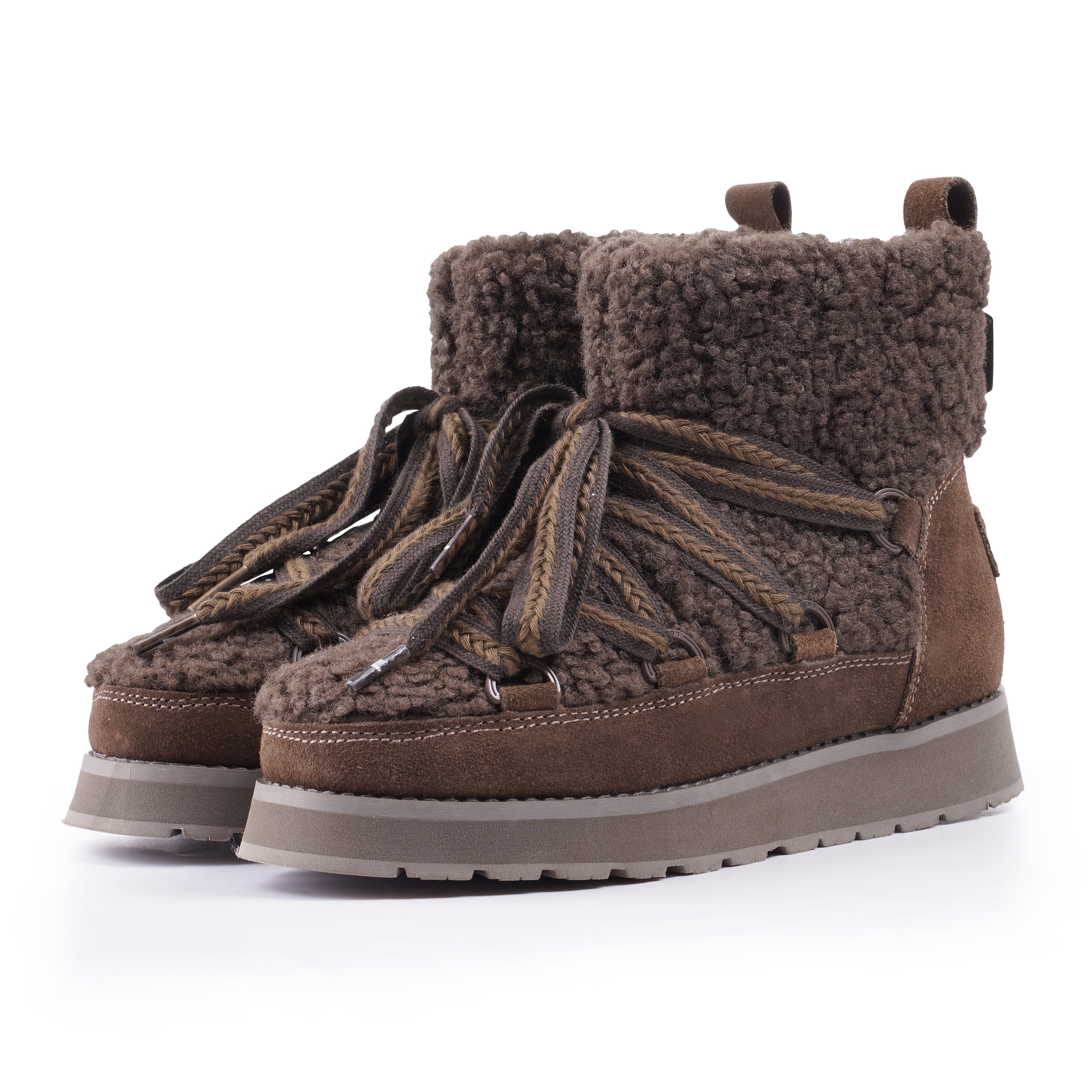 Luhta Bottines à enfiler »IHANA MS«  Winterschuhe, wasserdicht, gefüttert, mit Schnürung