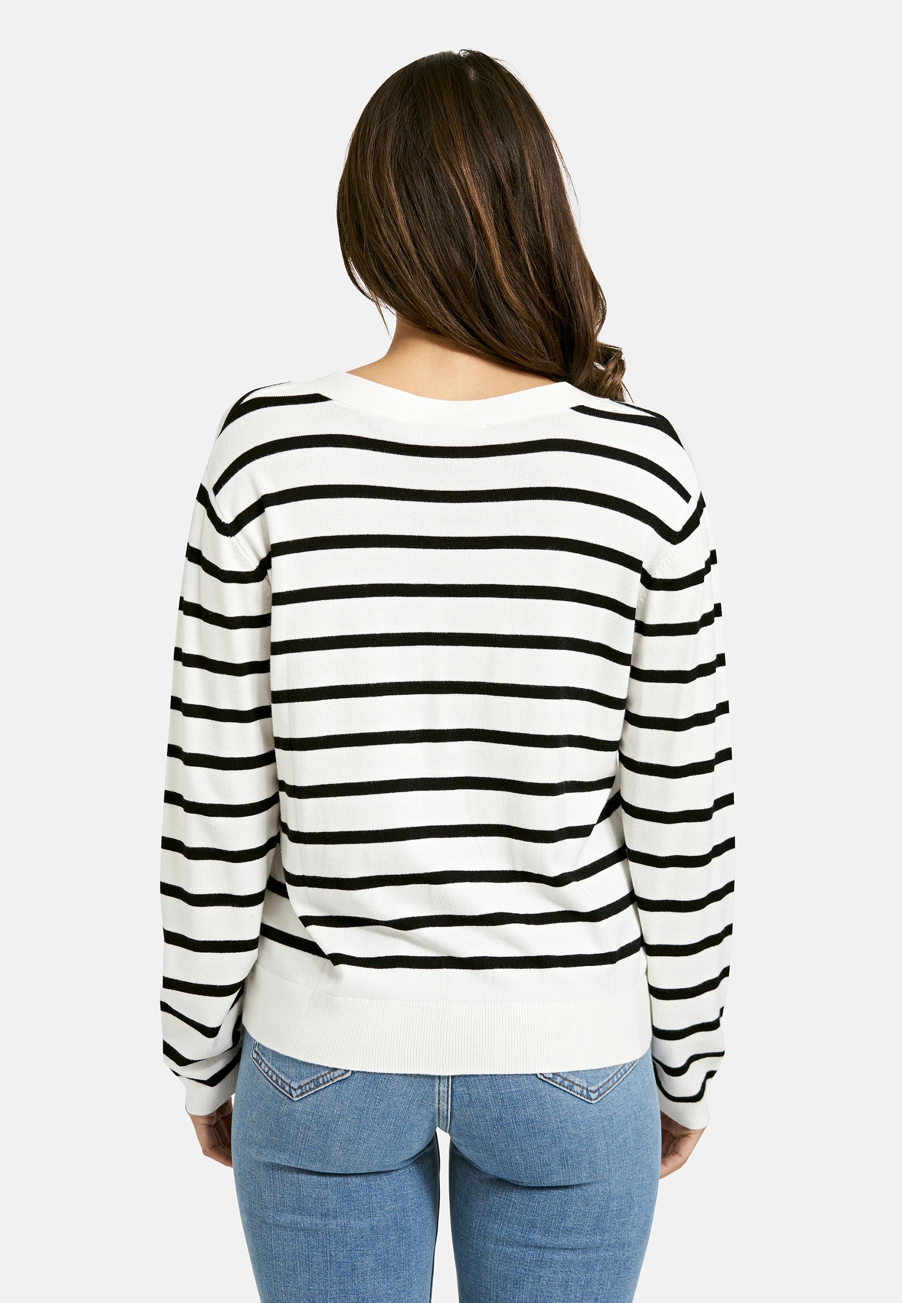 Smith & Soul Strickjacke mit V-Ausschnitt, Viskosemix