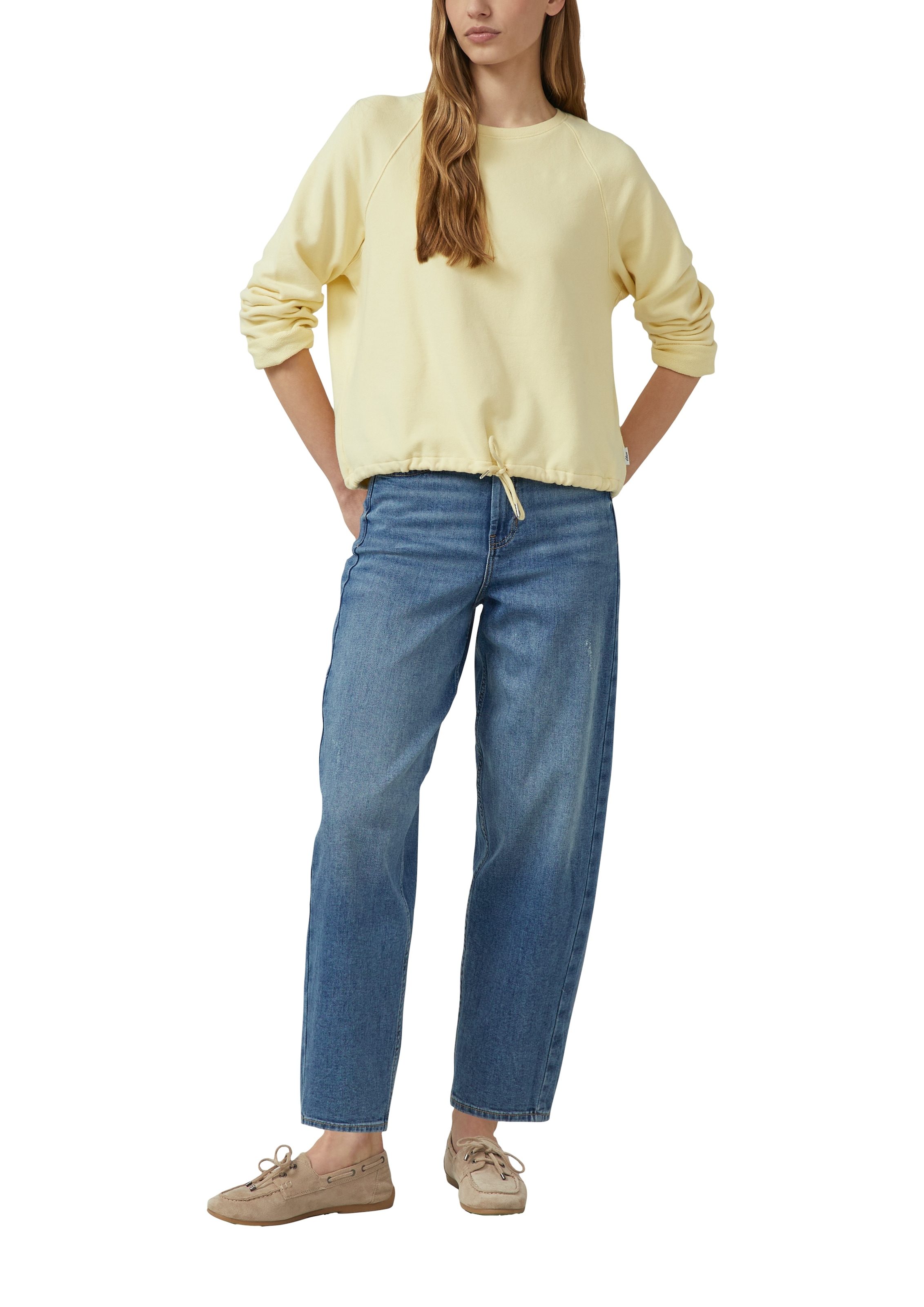 s.Oliver Pull , mit Bindeband am Saum
