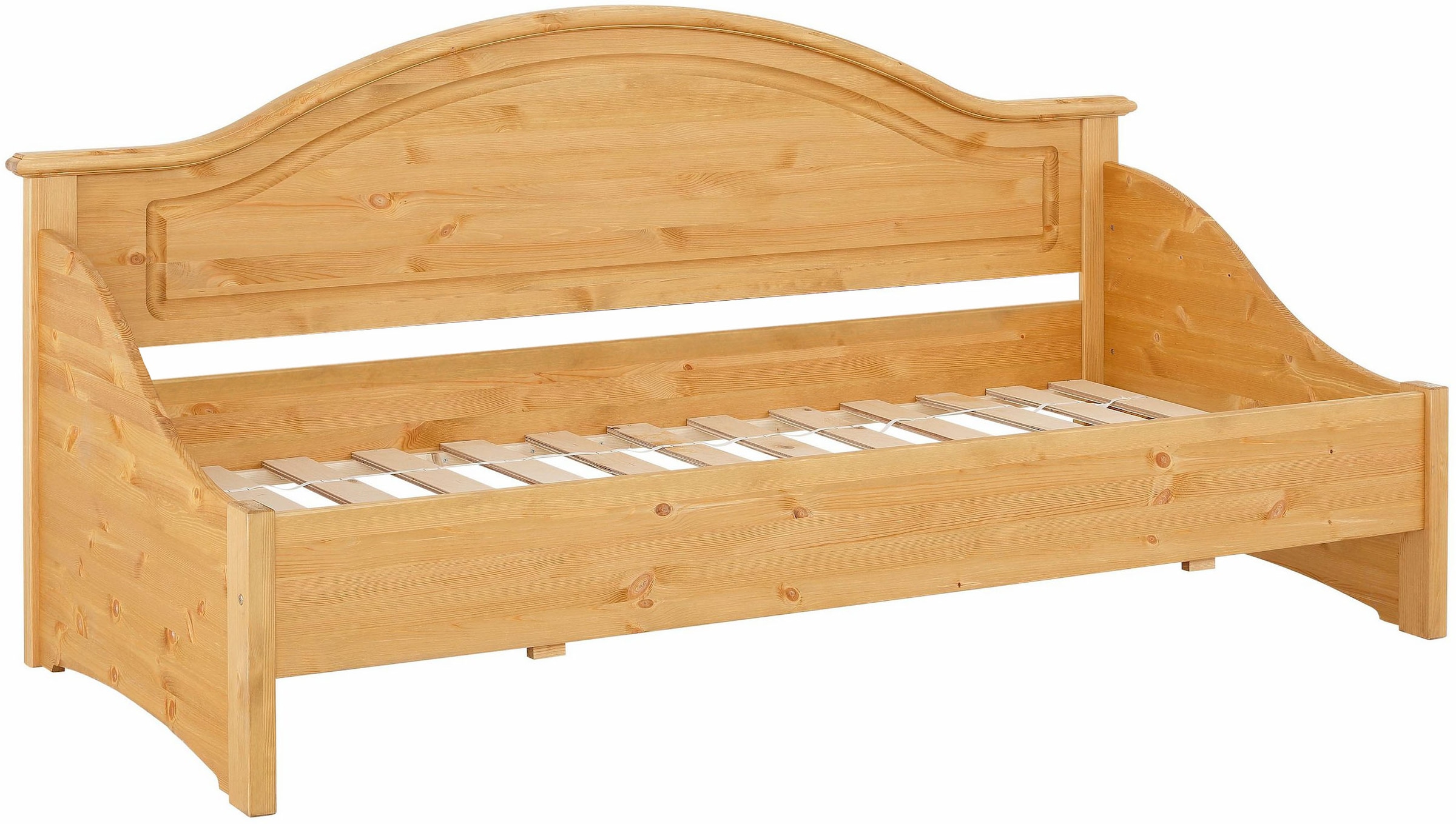 GOODproduct Lit de jour »Konrad« stabile Konstruktion aus massiver Kiefer, mit Rollrost