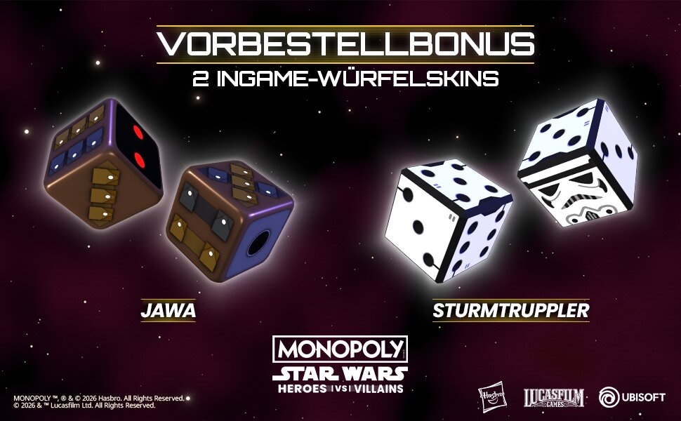 UBISOFT Spielesoftware »Monopoly: Star Wars™ Heroes vs. Villains« Nintendo Switch