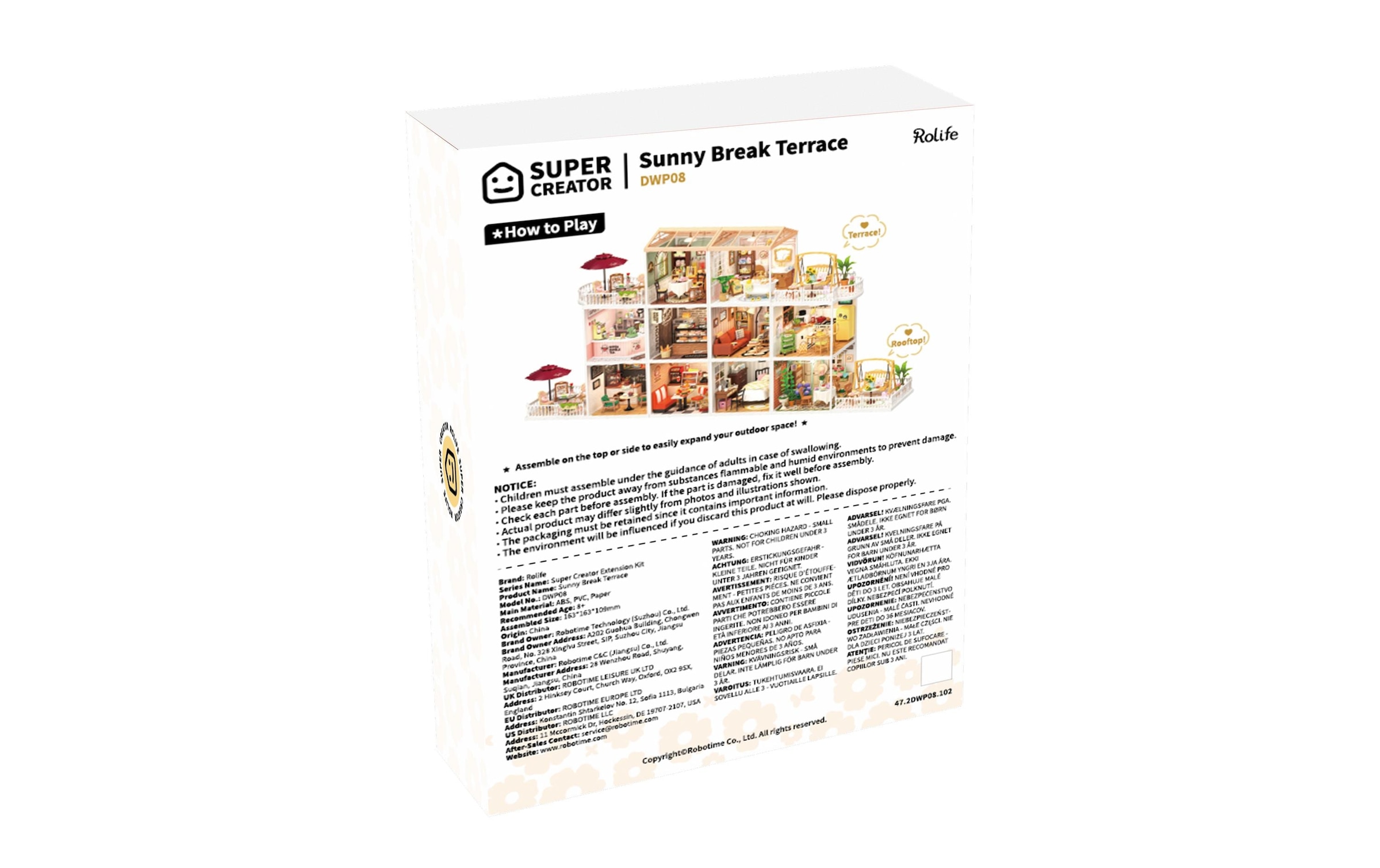   Modellbausatz »RoboTime Sunny Break Terrace«