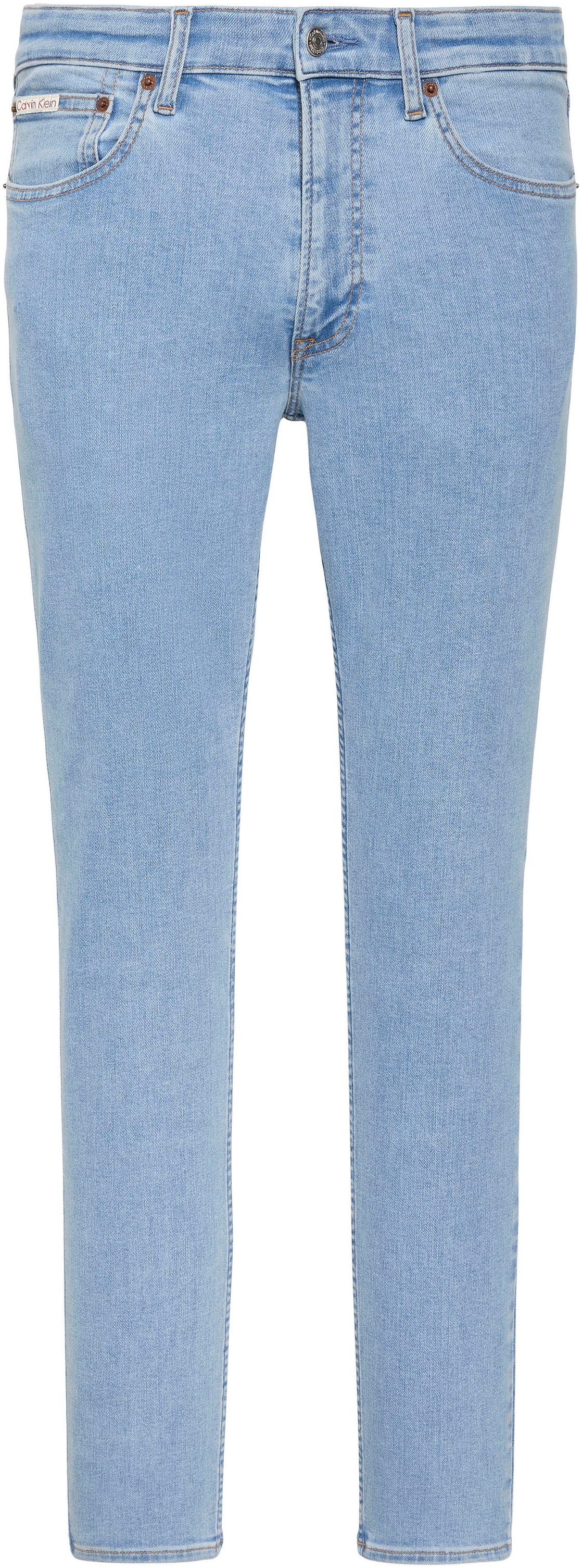 Calvin Klein Jeans Skinny-fit-Jeans »SKINNY« mit Leder-Badge