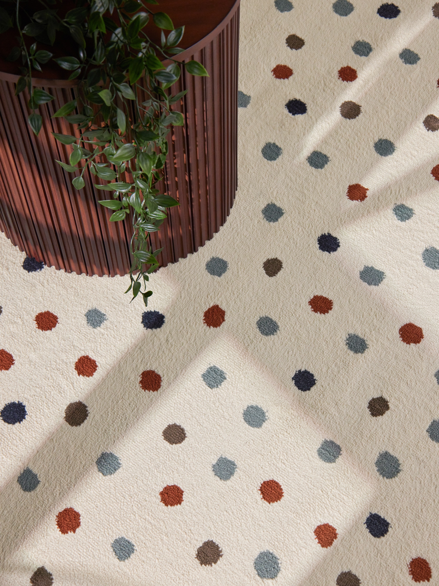 HANSE Home Kinderteppich »Konfetti« rund 10 mm Höhe Pflegeleicht, Weich, Kinderzimmer, Spielteppich, Spielunterlage