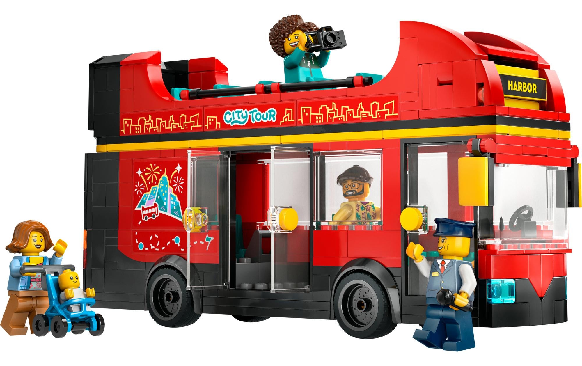 LEGO® Spielbausteine »City Doppeldeckerbus 60407«