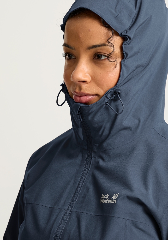 Jack Wolfskin Veste fonctionnelle 3 en 1 »MOONRISE 2 3IN1 JKT W« Veste fonction 3-en-1, pour la randonnée et autres activités de plein air,