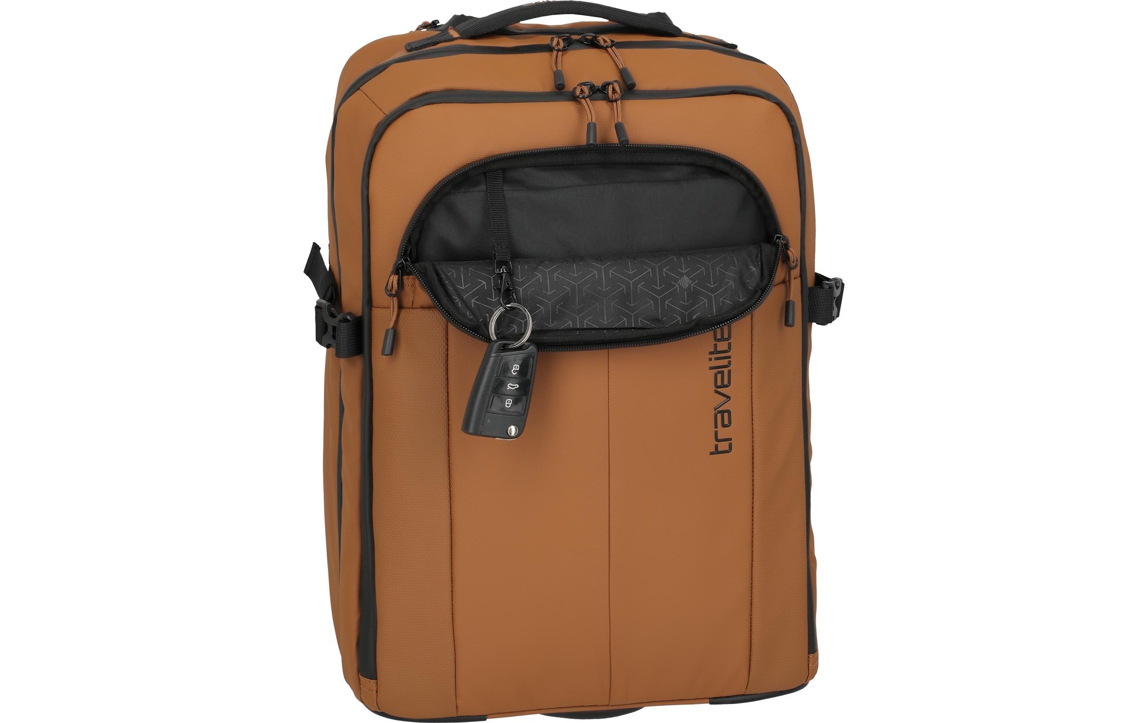 travelite Trolley »BRIIZE Backpack L 27 l« 27 l 2 Rollen