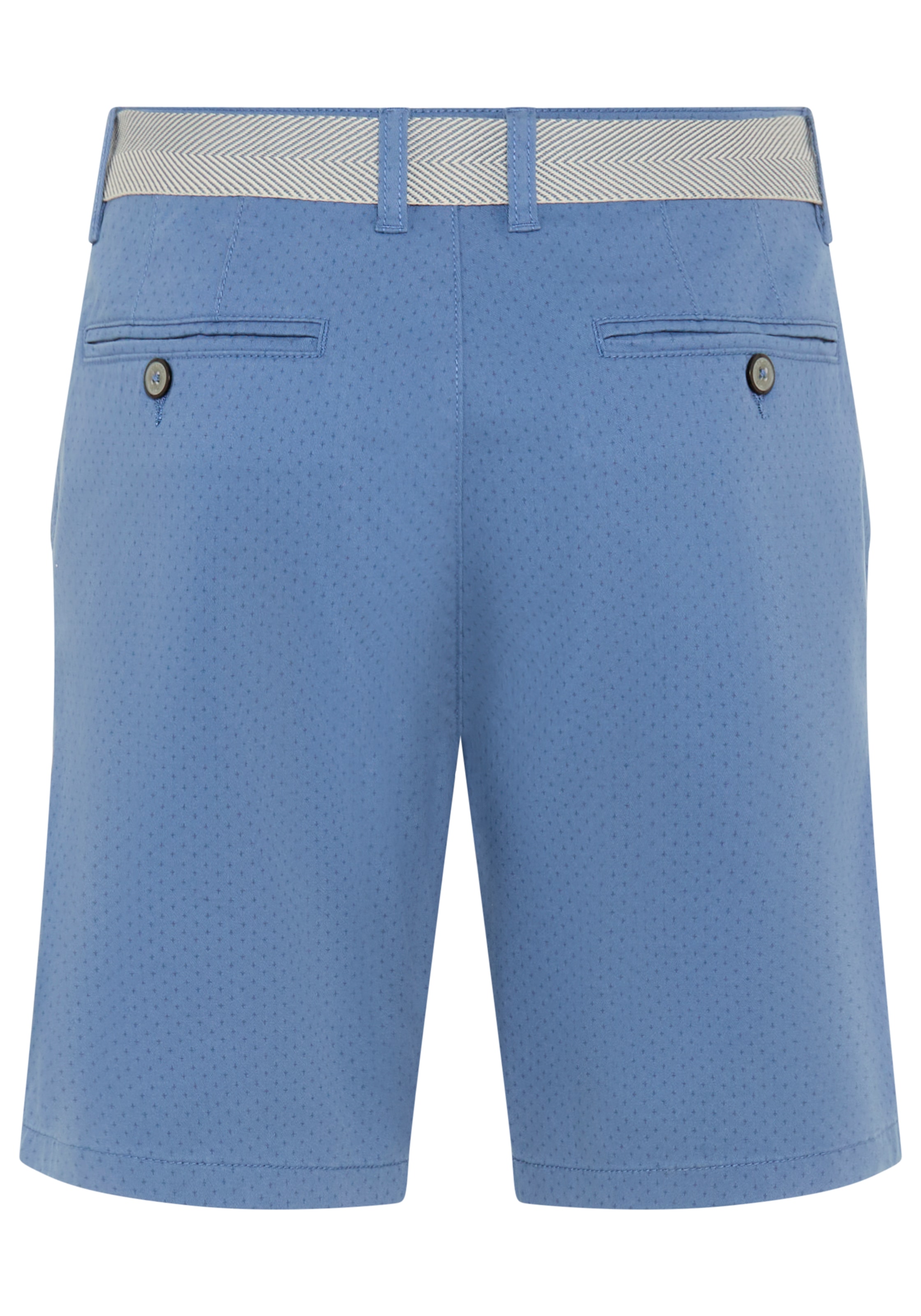 DELMAO Shorts  kniefrei, gerades Bein, mit Eingrifftaschen und Gesässtaschen