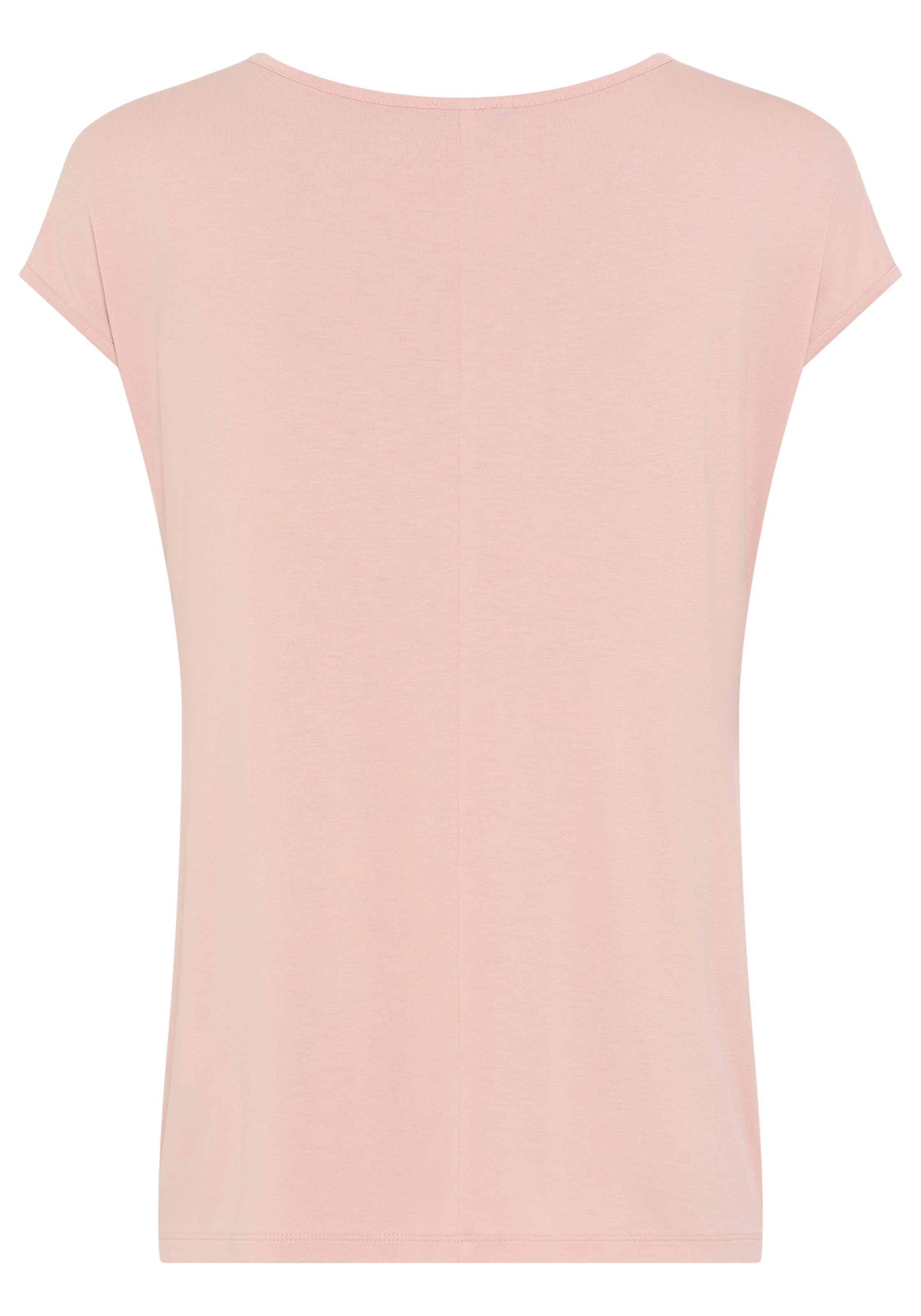 Laura Scott T-Shirt figurumspielende Passform, Rundhalsausschnitt