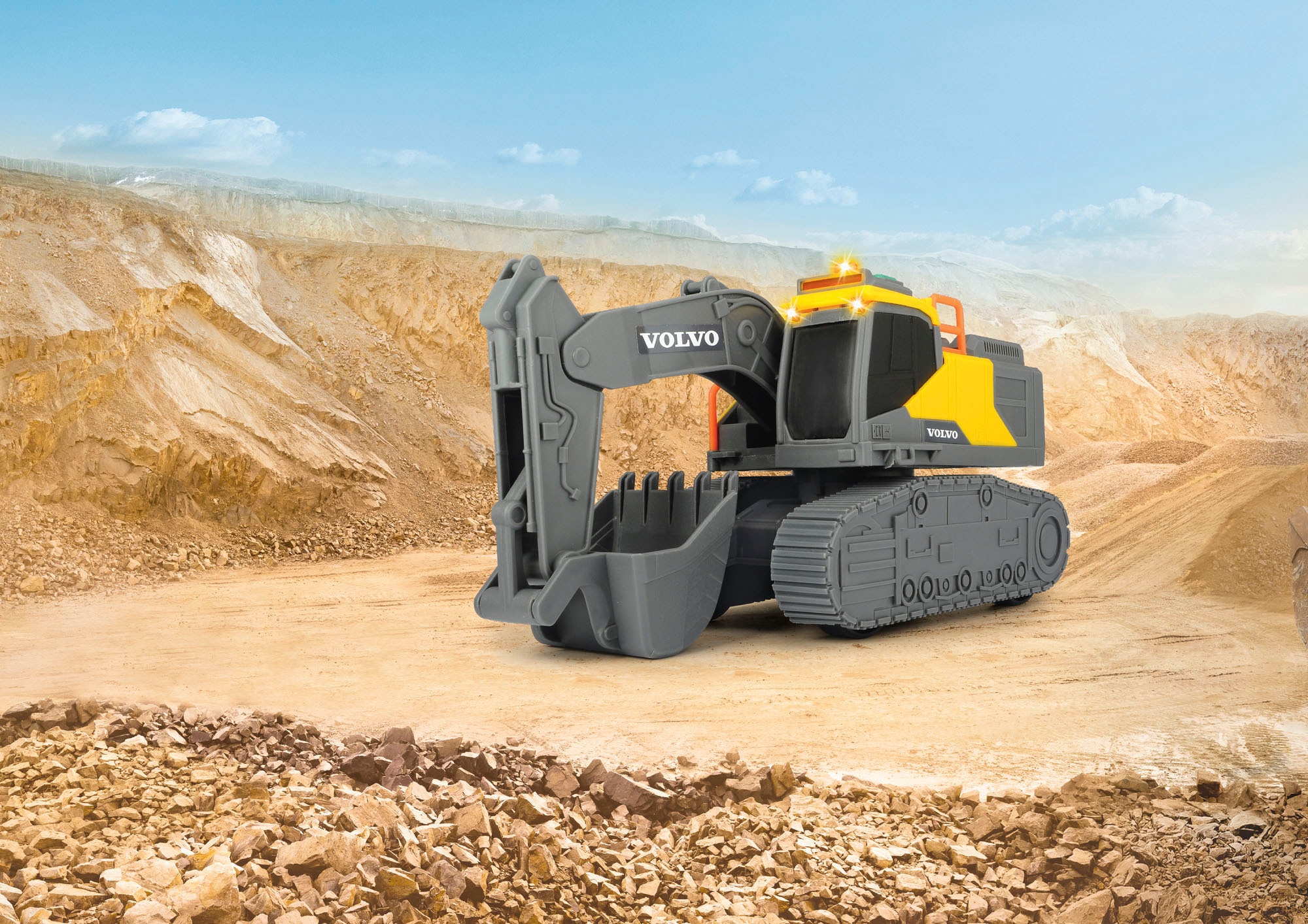 Dickie Toys Jouet pelleteuse »Volvo Tracked Excavator« mit Licht und Sound