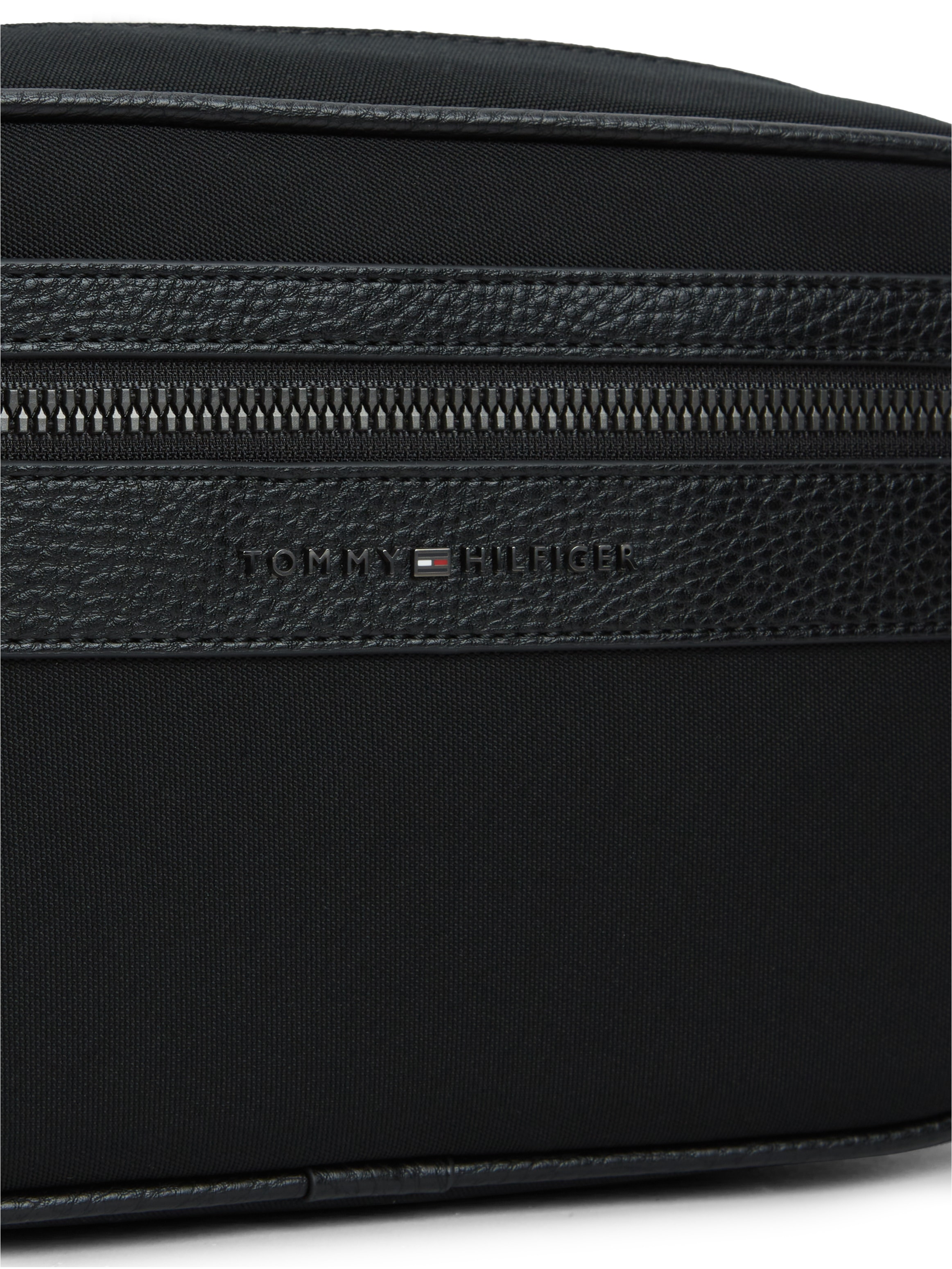 Tommy Hilfiger Nécessaire de toilette »TH REPREVE WASHBAG« trousse de toilette unisexe, sac de lavage, mini-sac avec logo