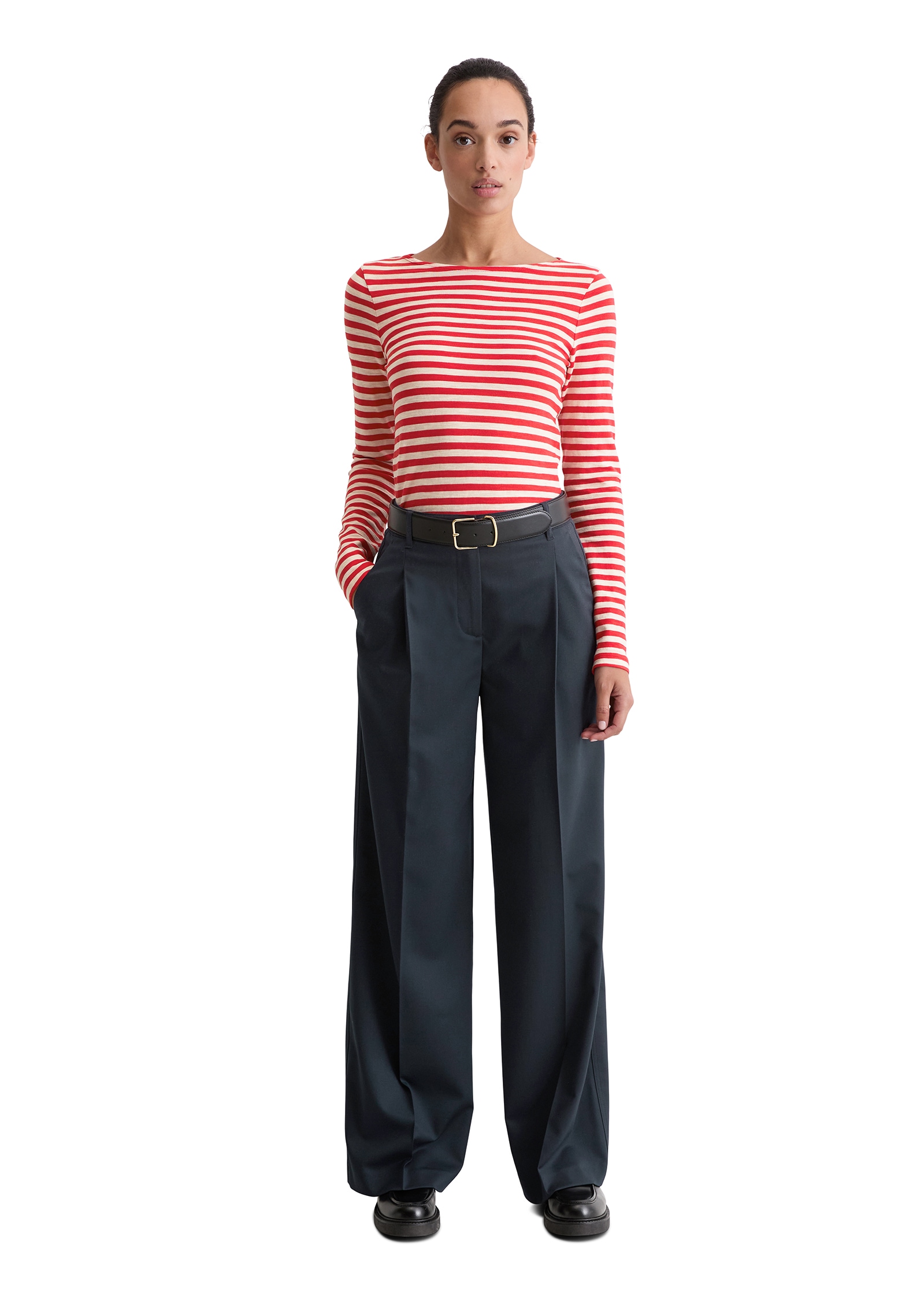 Marc O'Polo Langarmshirt im schönen Streifenmuster