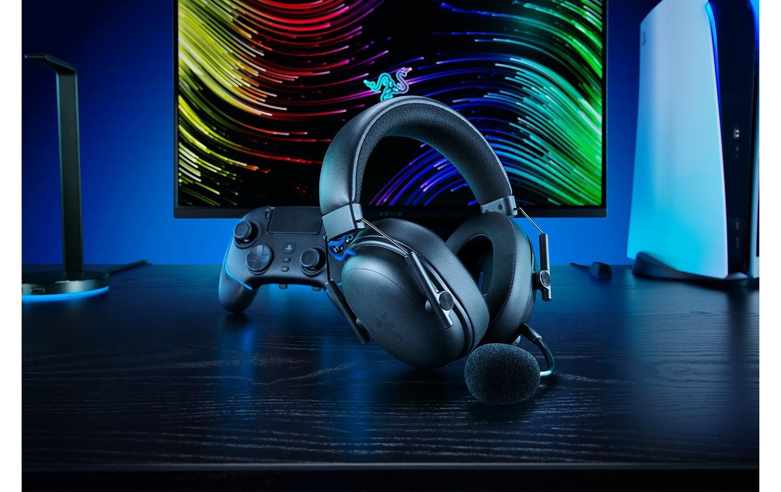 RAZER Gaming-Headset »BlackShark V3 Playstation« WLAN (WiFi) Mikrofon abnehmbar