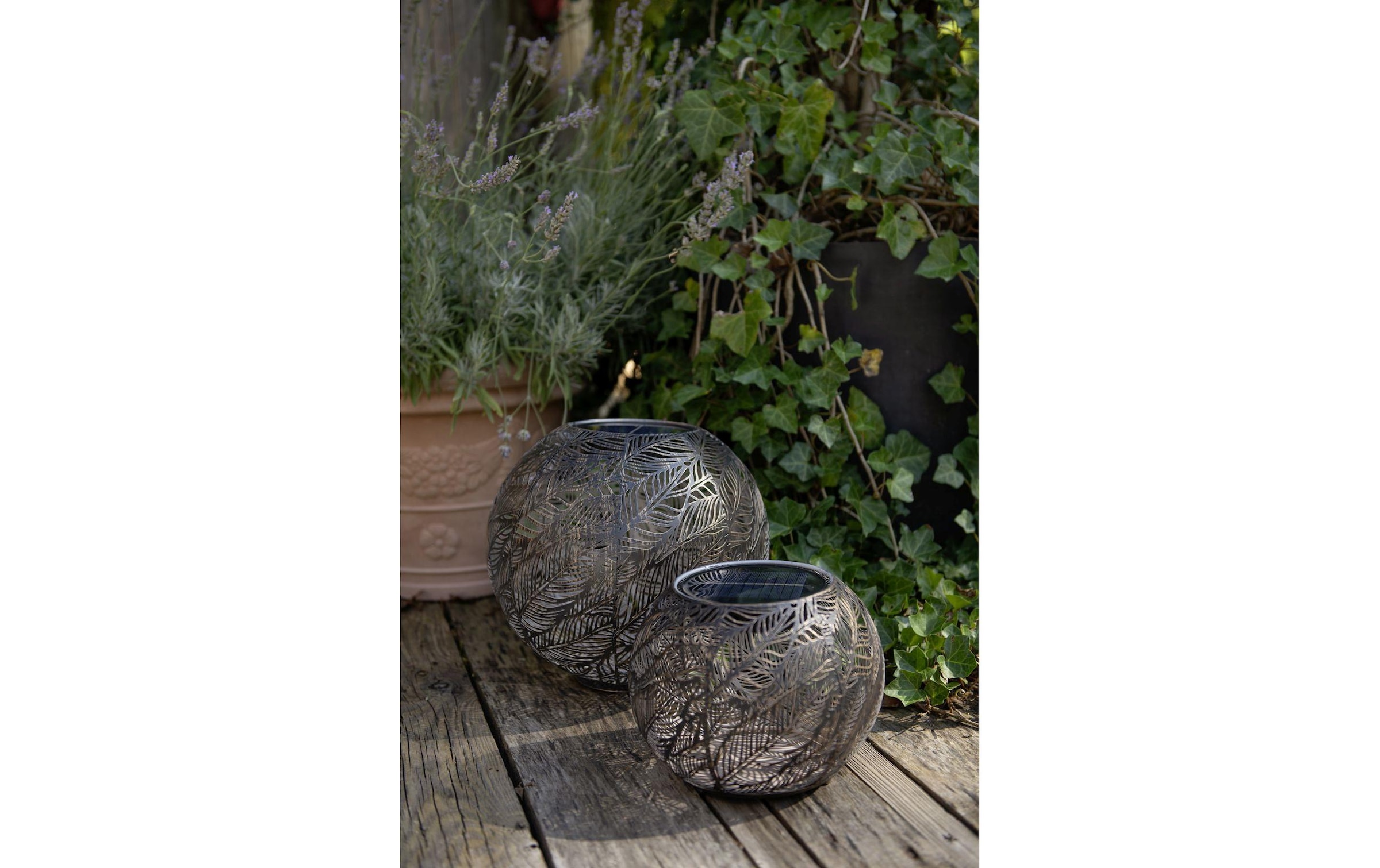 STT LED Solarleuchte »Ball Sombra« Warmweiss