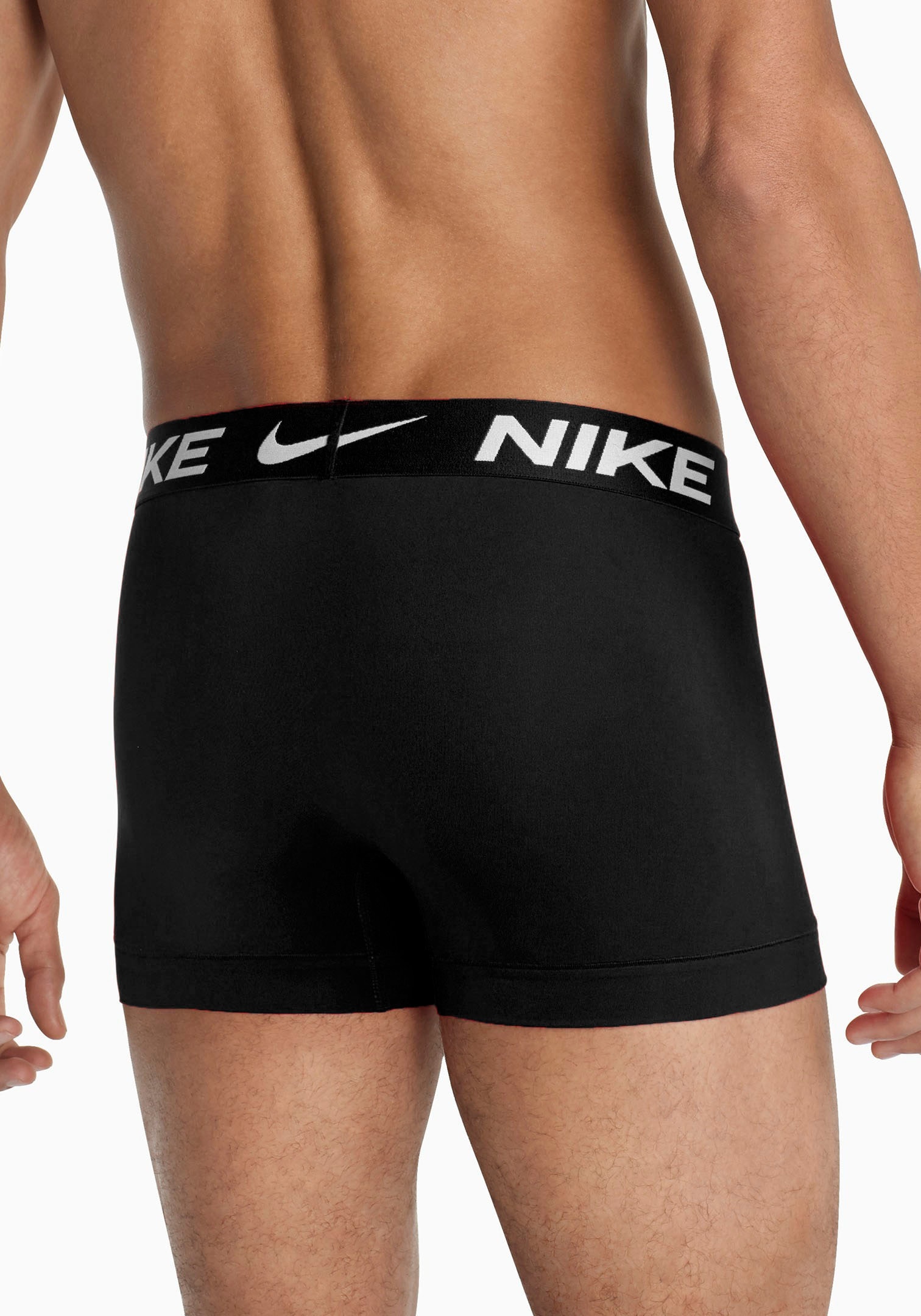 NIKE Underwear Tronc »TRUNK 3PK« Paquet, 3er, 3 cuis mit Logo-Elastikbund