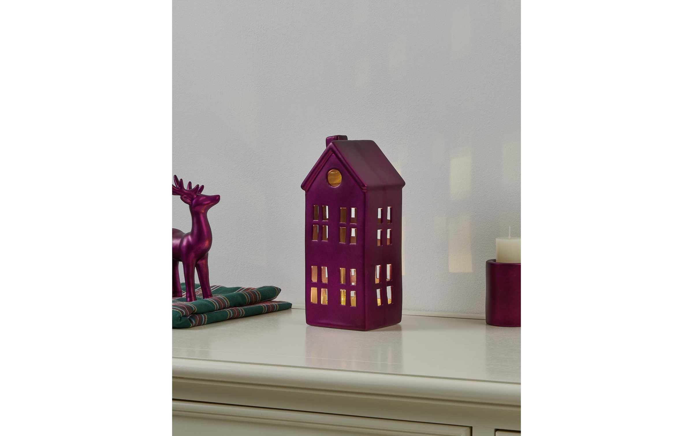 EGLO Figurine de décoration »Haus Catacol 25,6 cm Haus«