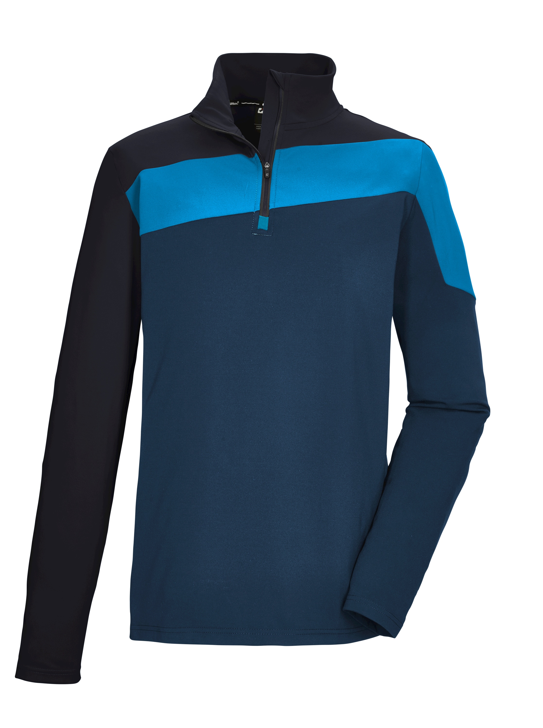 Killtec T-shirt fonctionnel »KSW 259 MN LS SHRT« manches longues, matériau respirant, en polyester et élasthanne