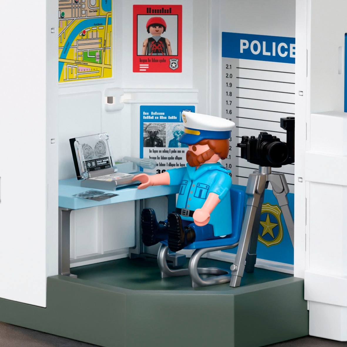 Playmobil® Konstruktions-Spielset »Polizei-Kommandozentrale (71873), Action Heroes« Made in Europe