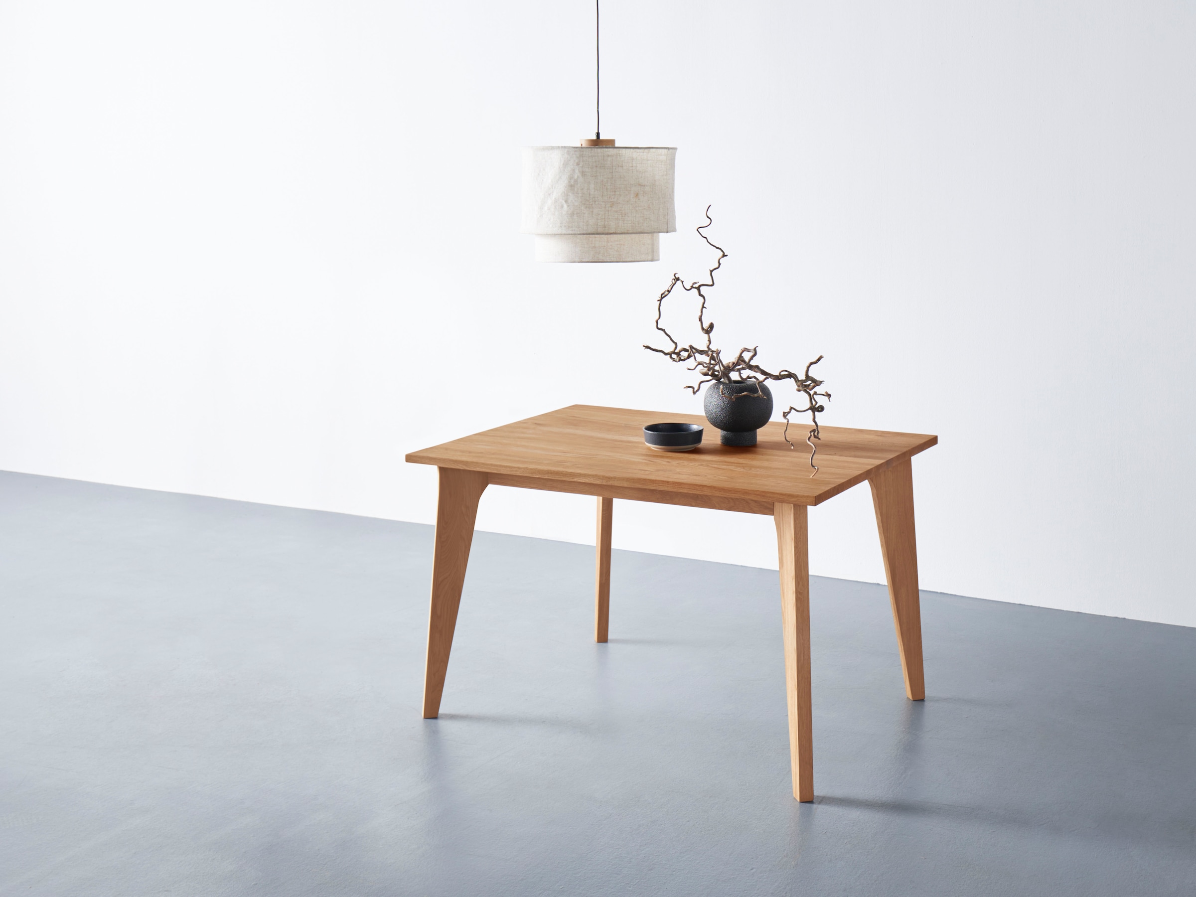 andas Esstisch »Amali« Aus massiver Eiche, in 3 Breiten