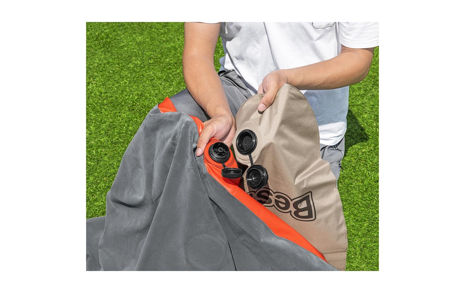 Bestway Lit à air »Roll und Relax Queen 203 x 152«