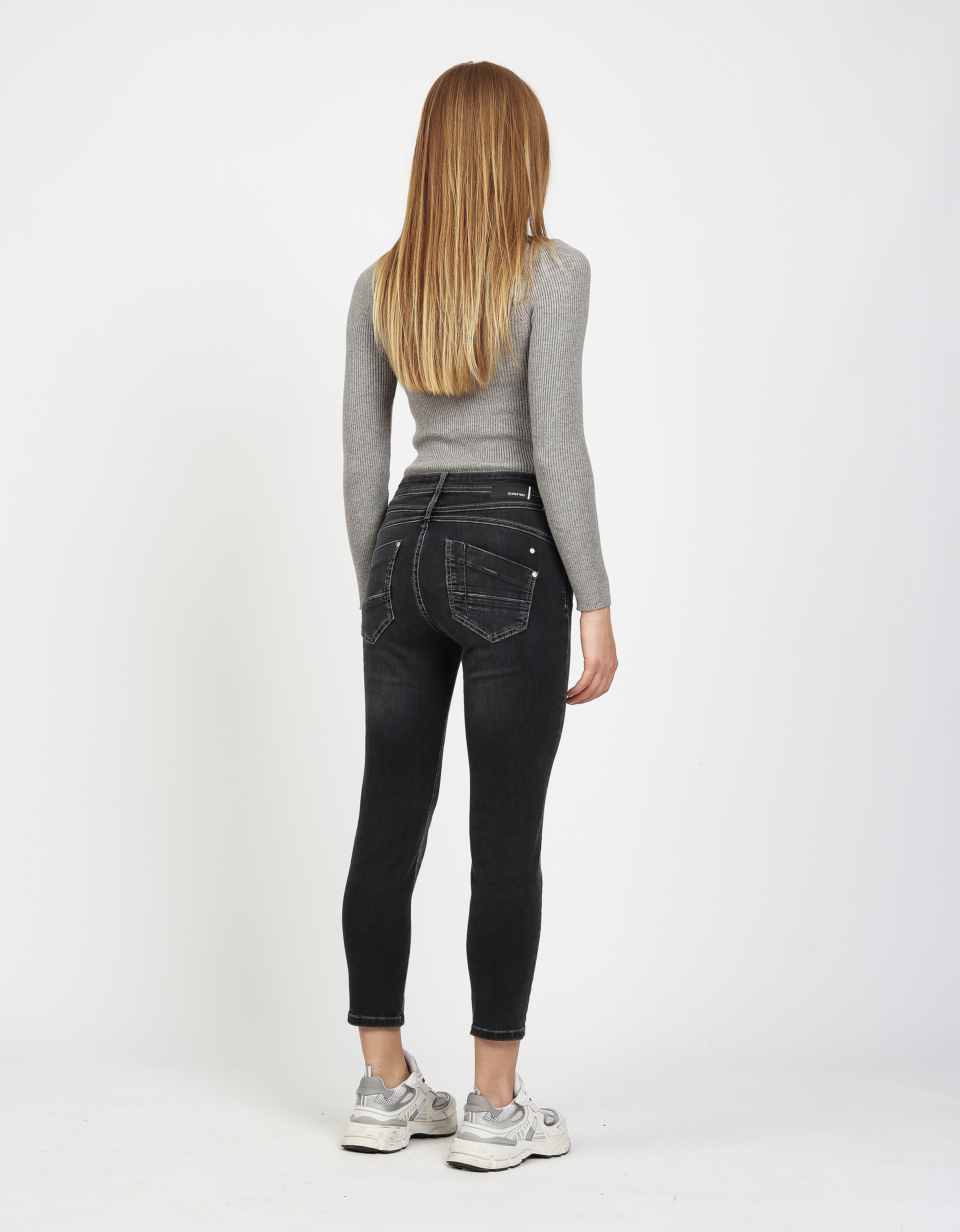 GANG Relax-fit-Jeans »94AMELIE« mit Used-Effekten