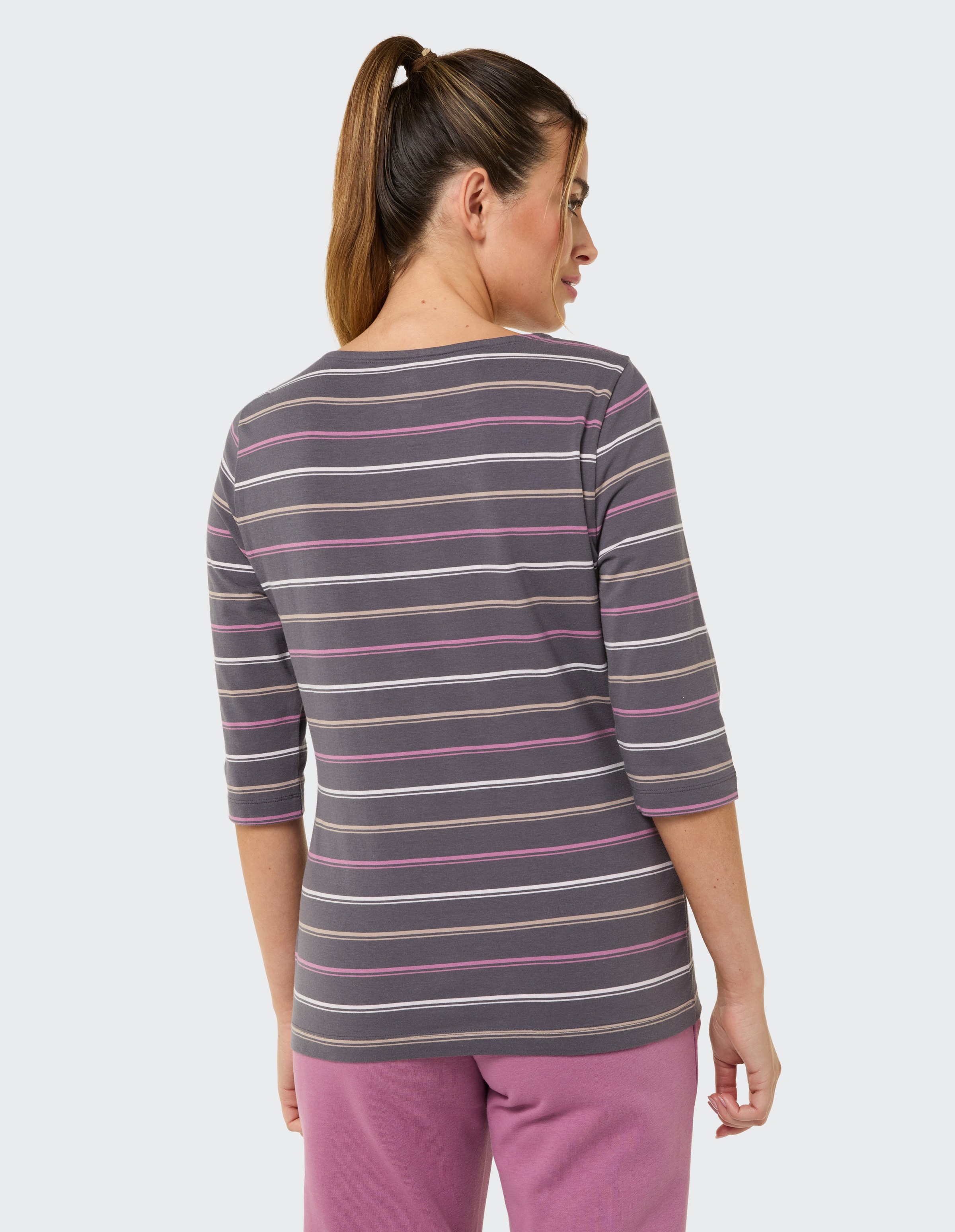 Joy Sportswear T-shirt »D T-SHIRT MAIKE 3/4 ARM« T-shirt sportif, pour adultes, en coton et élasthanne