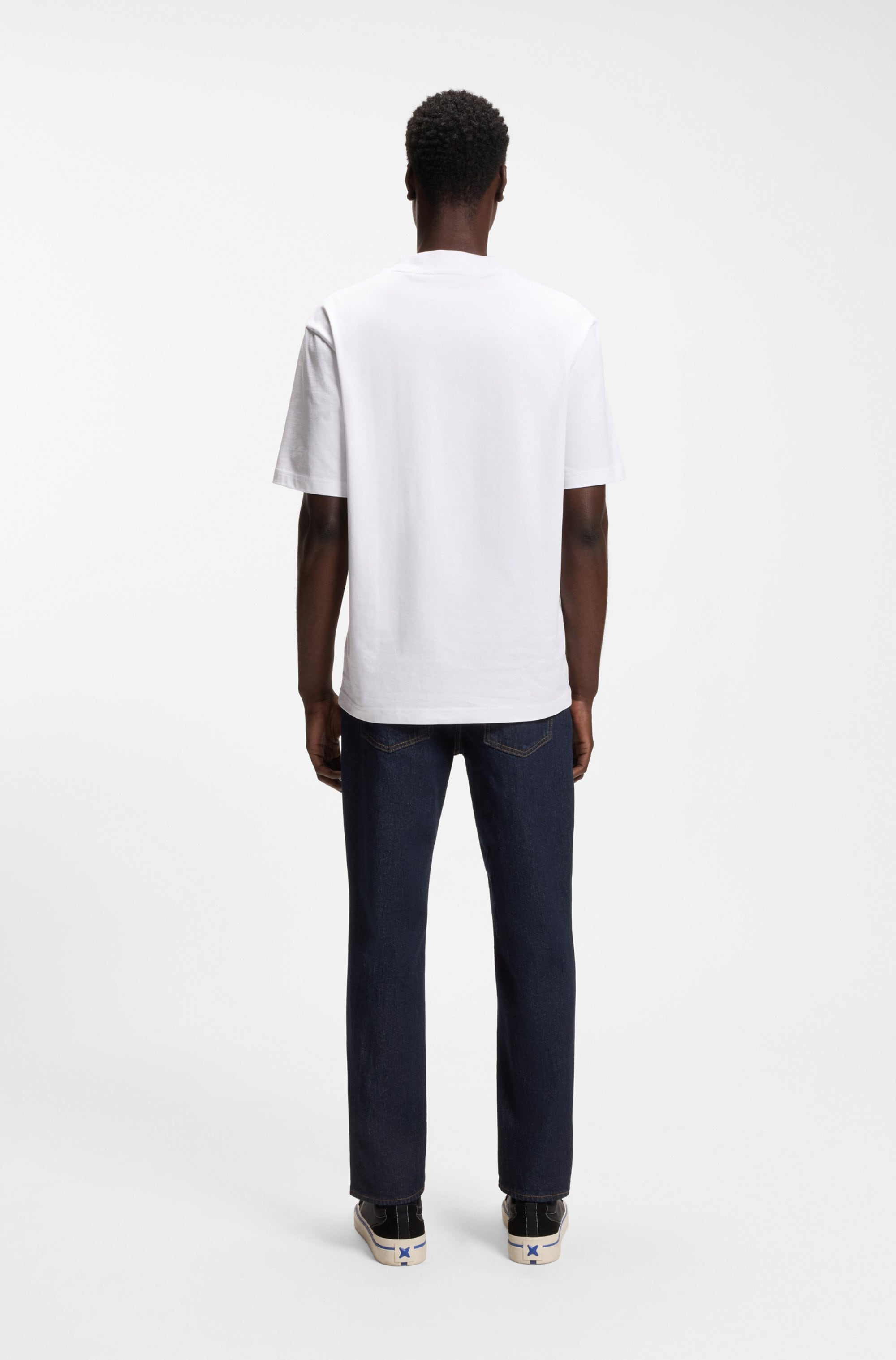 HUGO Blue Jeans taille basse »Brody« mit Stone-washed-Finish