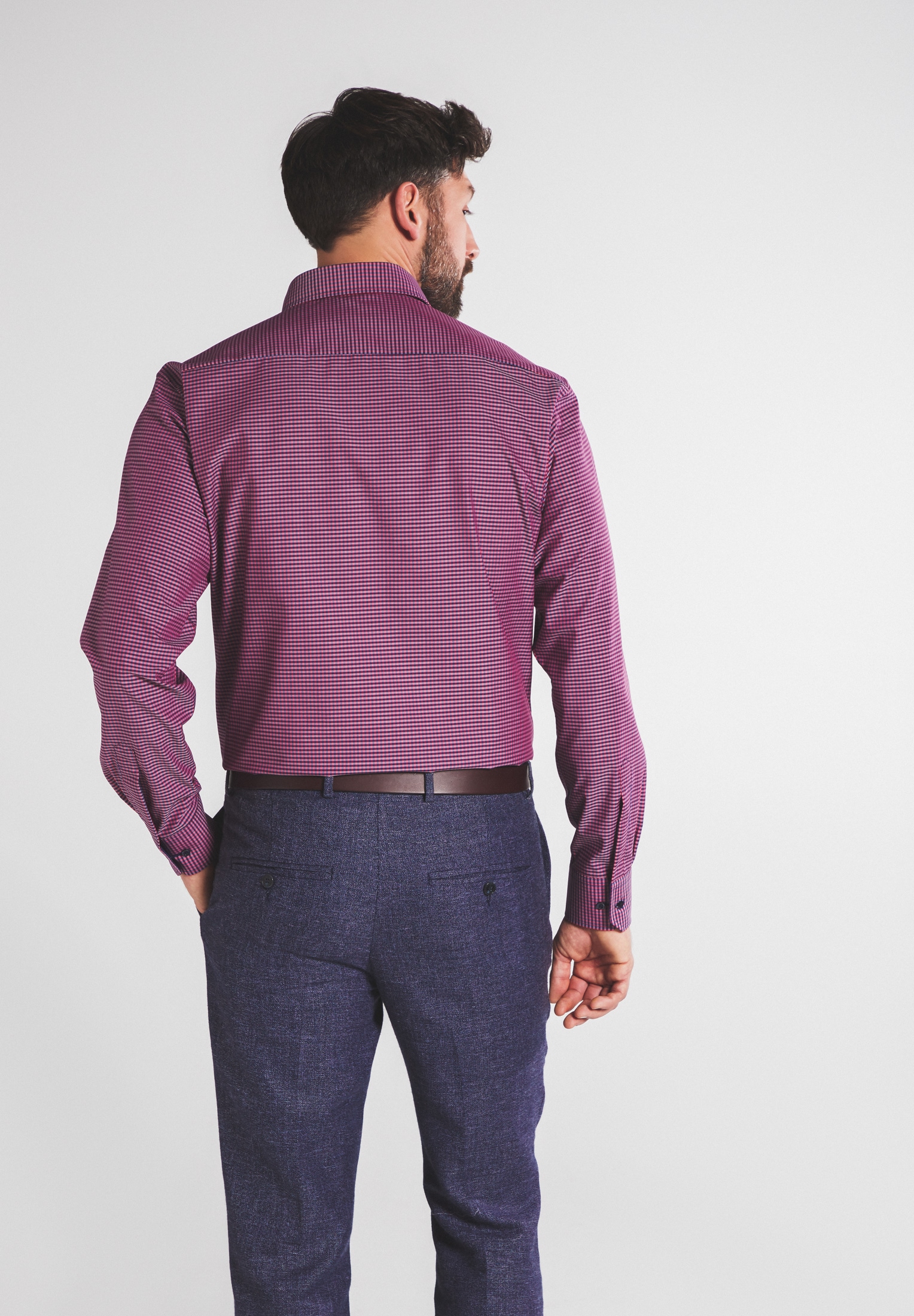 Eterna Langarmhemd »COMFORT FIT« NON IRON (bügelfrei)