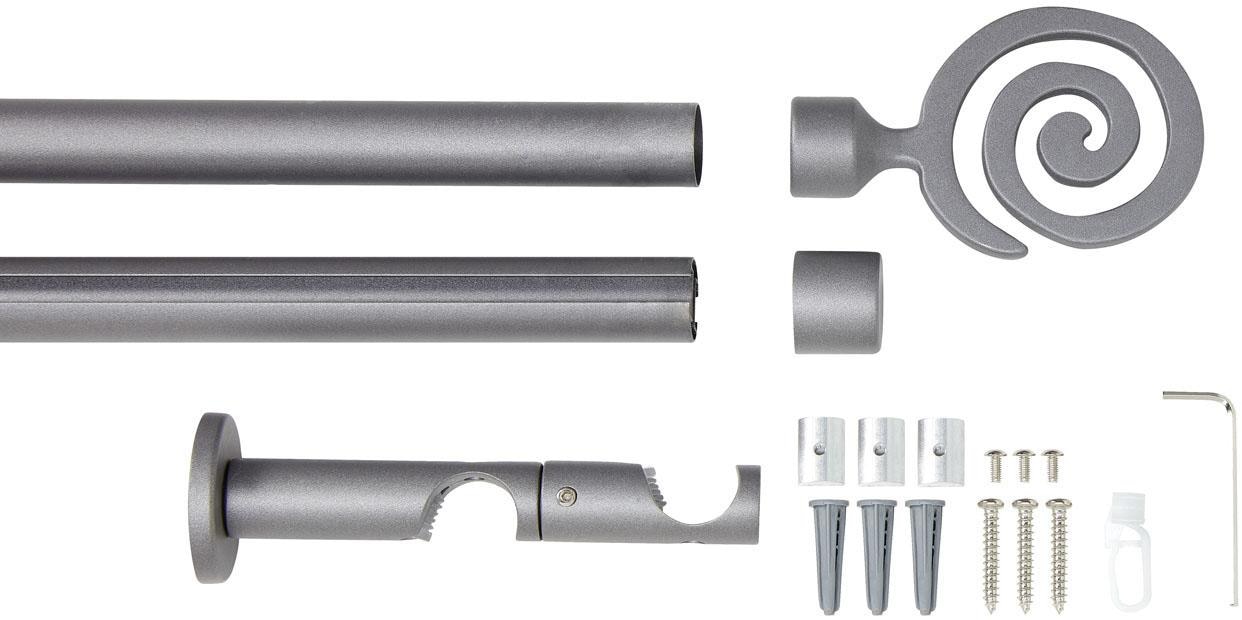 Good Life Tringle à rideaux combinée »Espiral« Ø 20 mm 2 läufig-läufig Fixmass