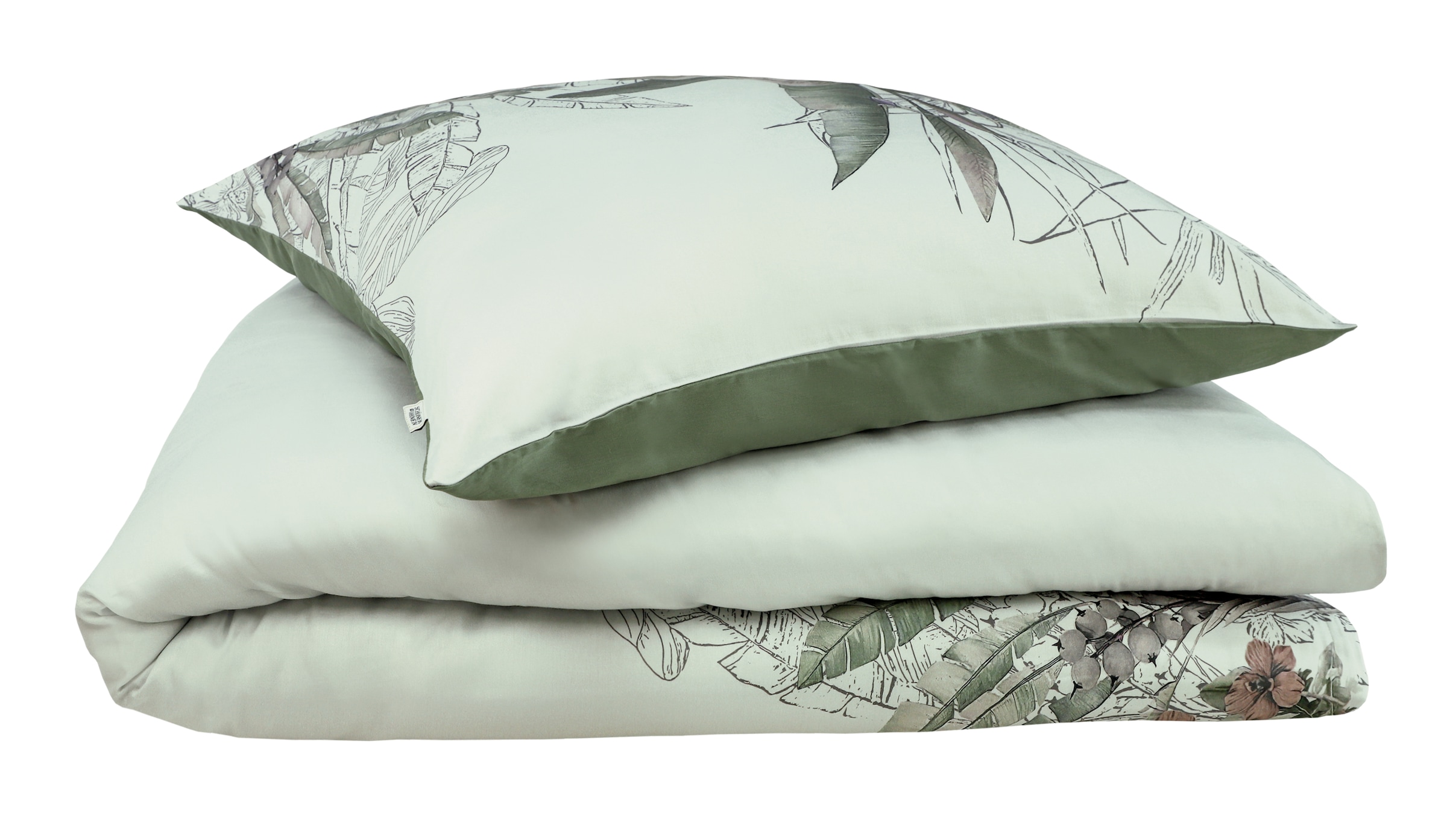 SCHÖNER WOHNEN-Kollektion Linge de lit réversible »Tropical« aus 100% Baumwolle