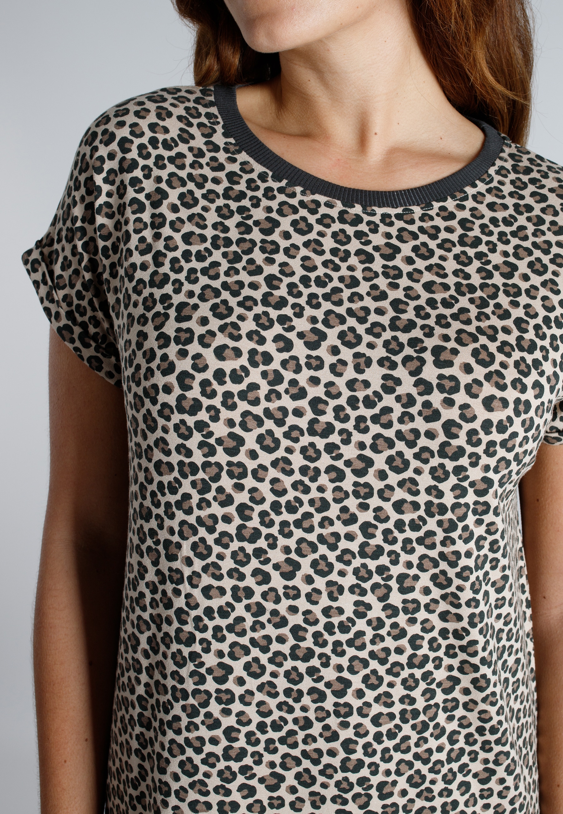 TOM TAILOR Nachthemd atmungsaktiv, Viskosemix