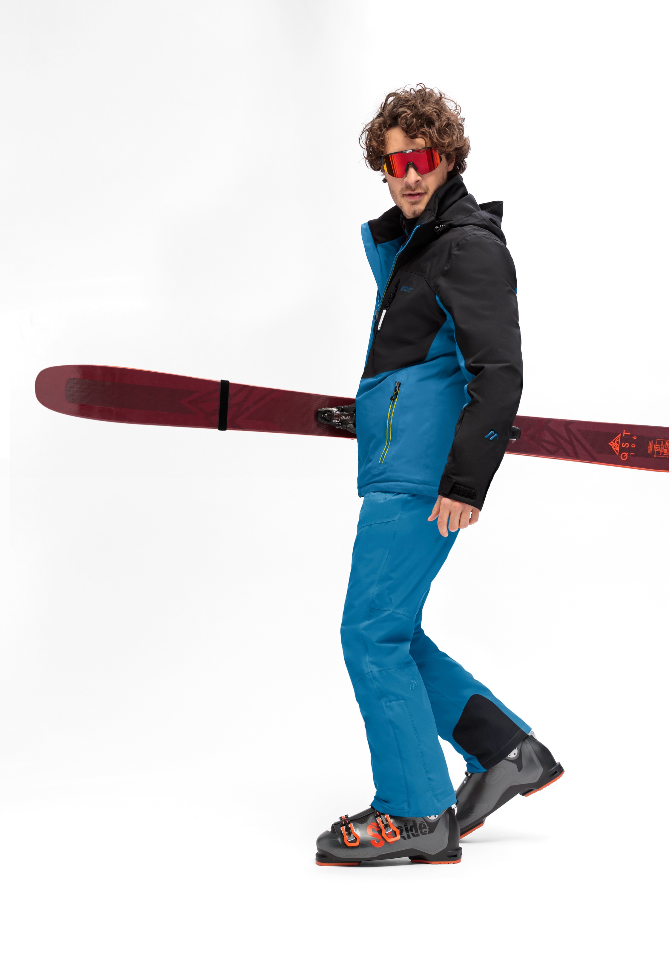 Maier Sports Skihose »Anton 2.1«  Herren Schneehose mit Hosenträgern, wind/wasserdicht, Regular Fit