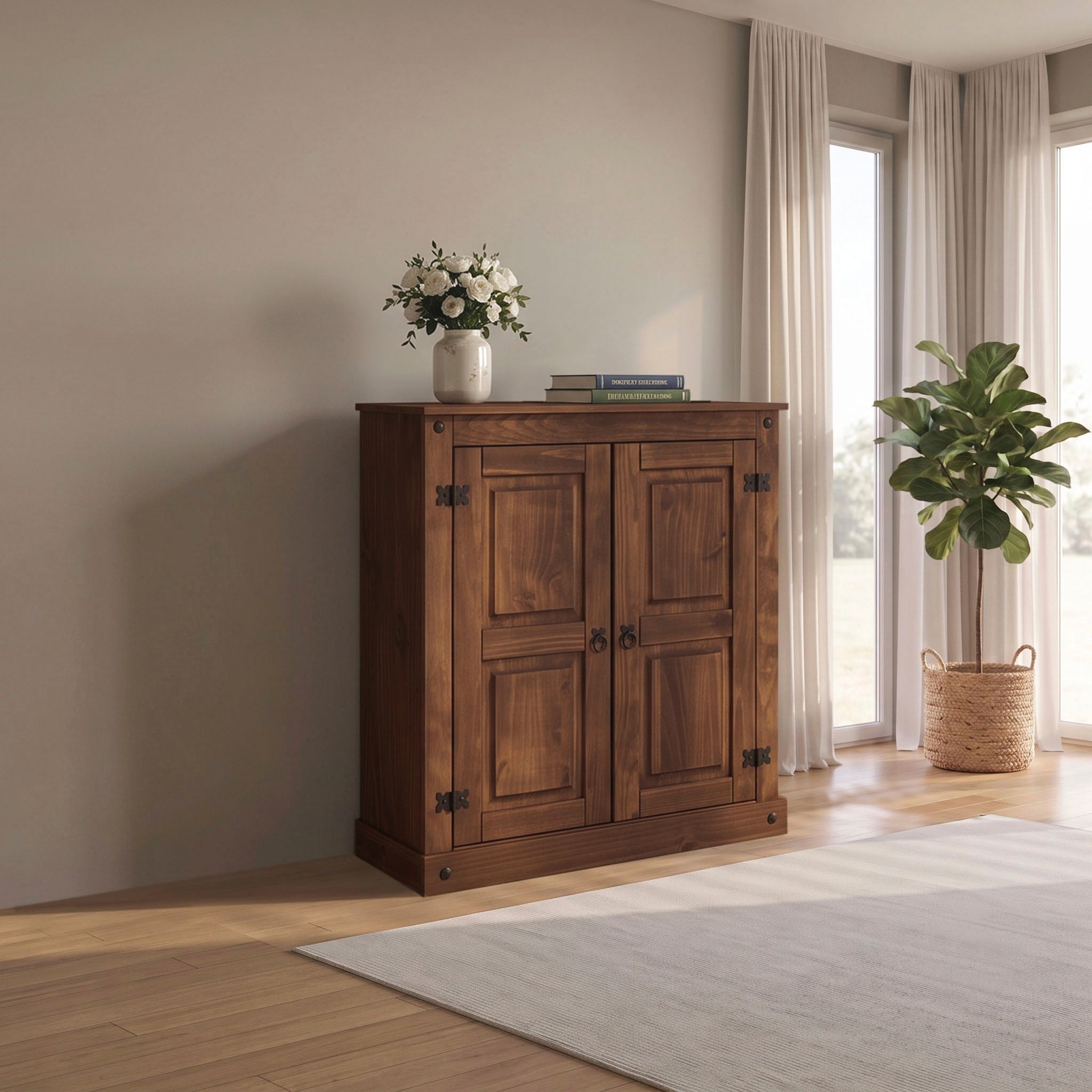 GOODproduct Commode largeur 90 cm, hauteur 100 cm
