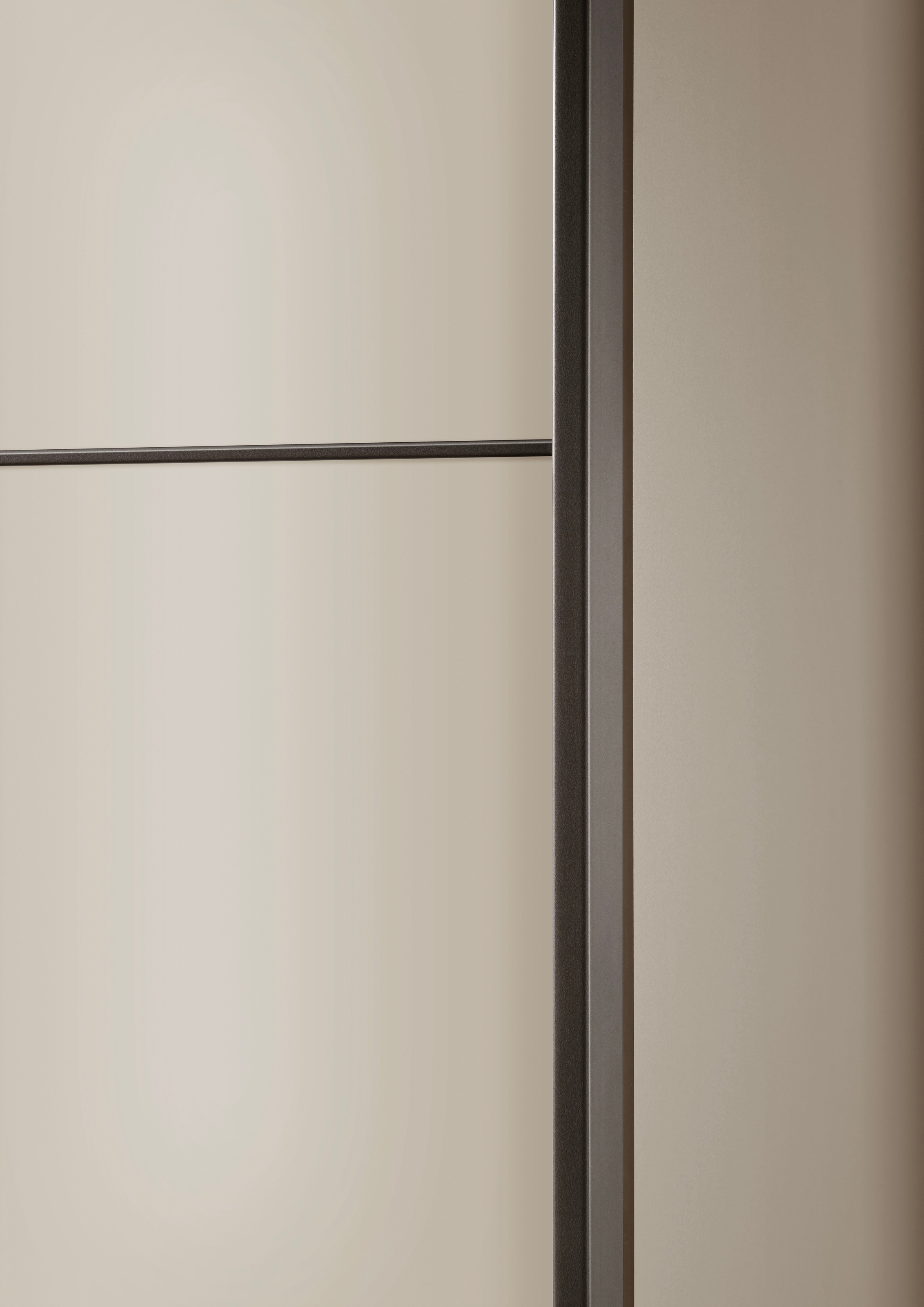 WIEMANN Schwebetürenschrank »Phoenix, Made in Germany, modernes Design, Highlight, Blickfang« Viele Farbkombinationen, in 4 Breiten und in 2 Höhen erhältlich,  maximaler Staurraum, inkl.Einlegeböden, Wäscheböden u. Dämpfer