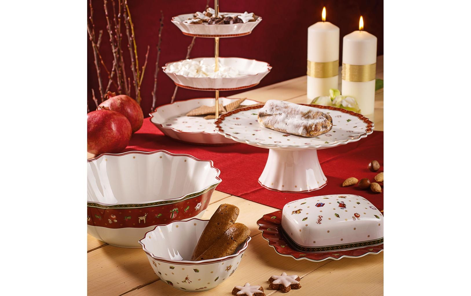 Villeroy & Boch »Villeroy & Boch Tortenplatte Toy's Delight Porzellan 21 cm«