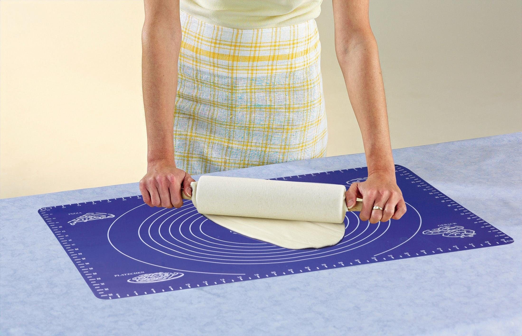 Think Kitchen Tapis de cuisson mit Einteilung