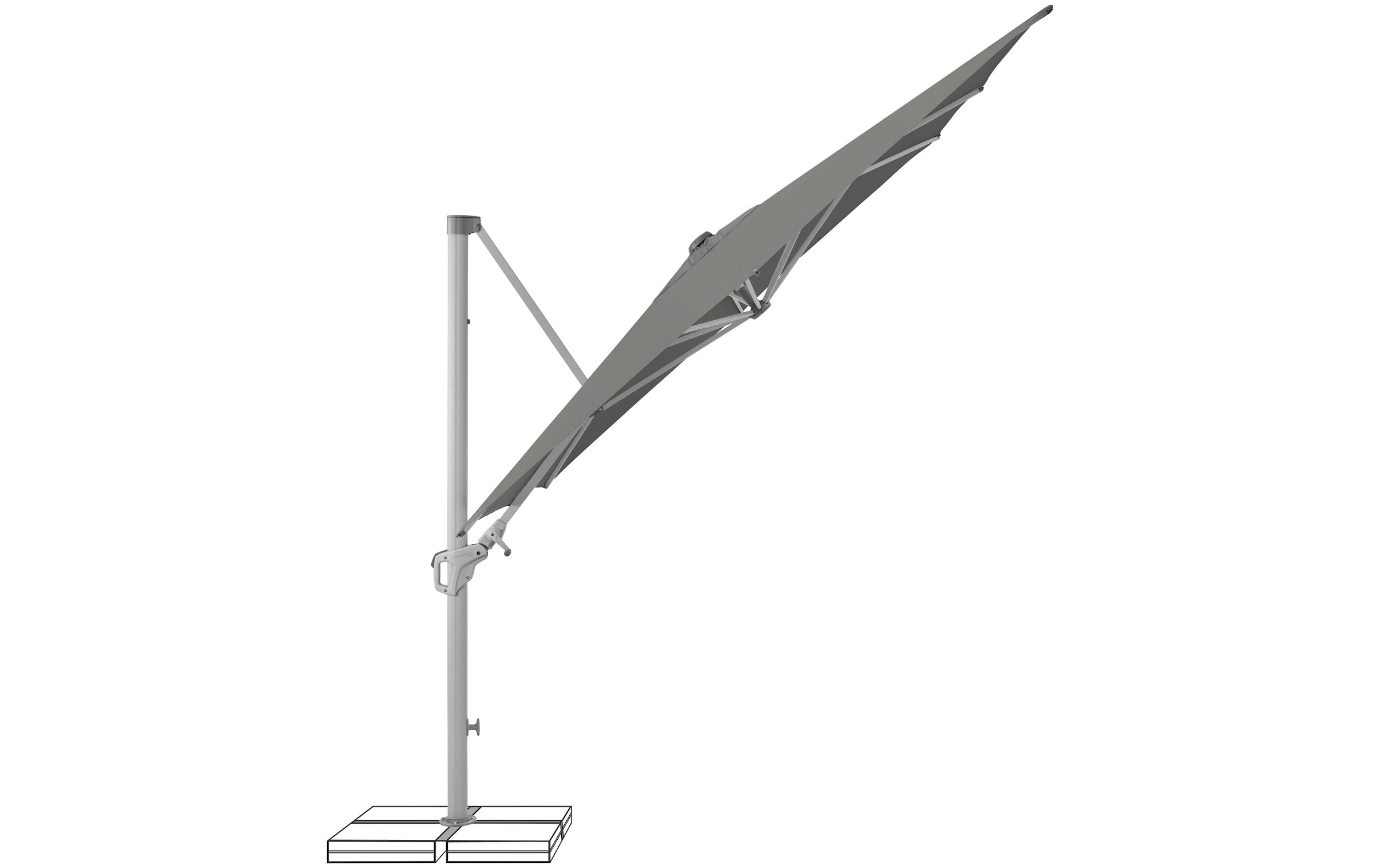   Parasol »Suncomfort by Glatz Familyflex 250 x 250 mm« Freiarmschirm